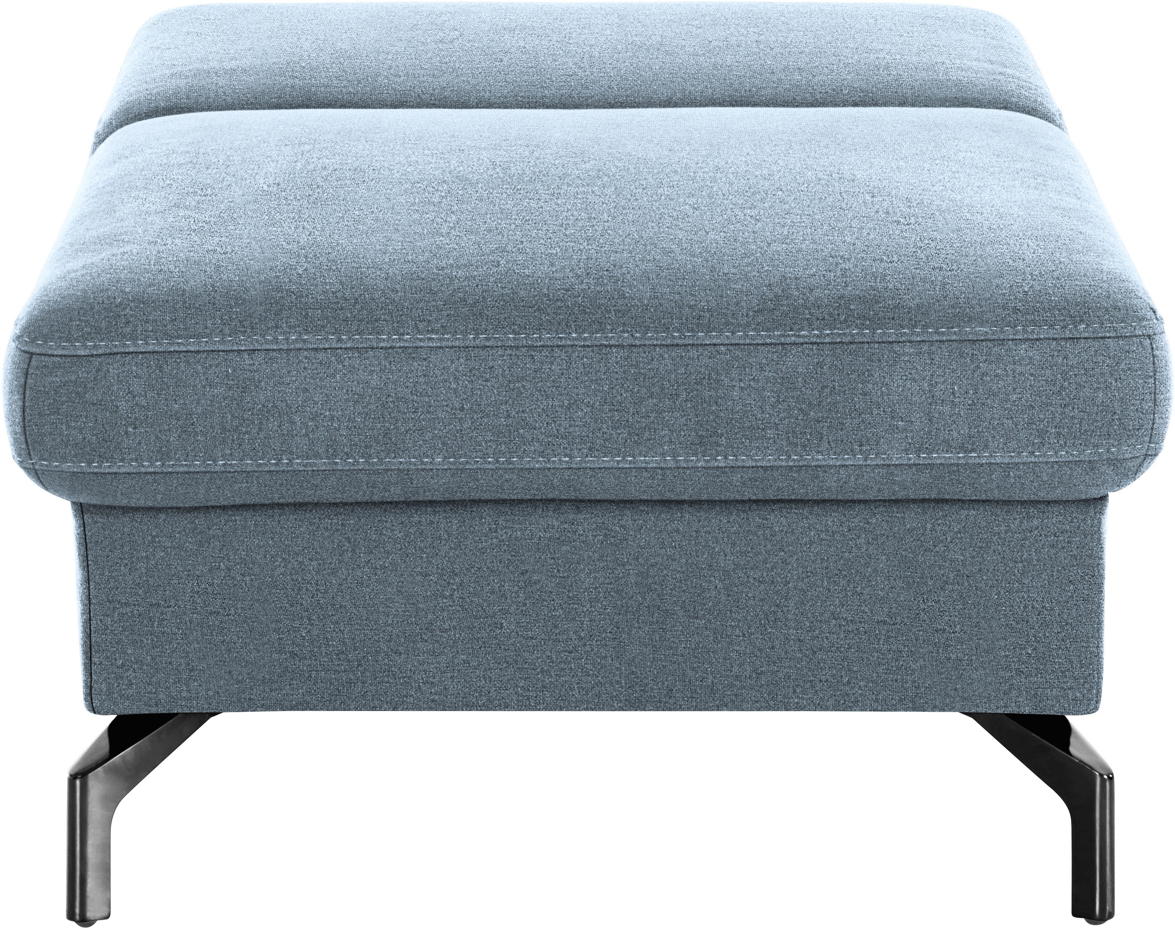 sit&more Hocker »Brisbane« Fußhöhe 15 cm, mit Federkern und Klappfunktion