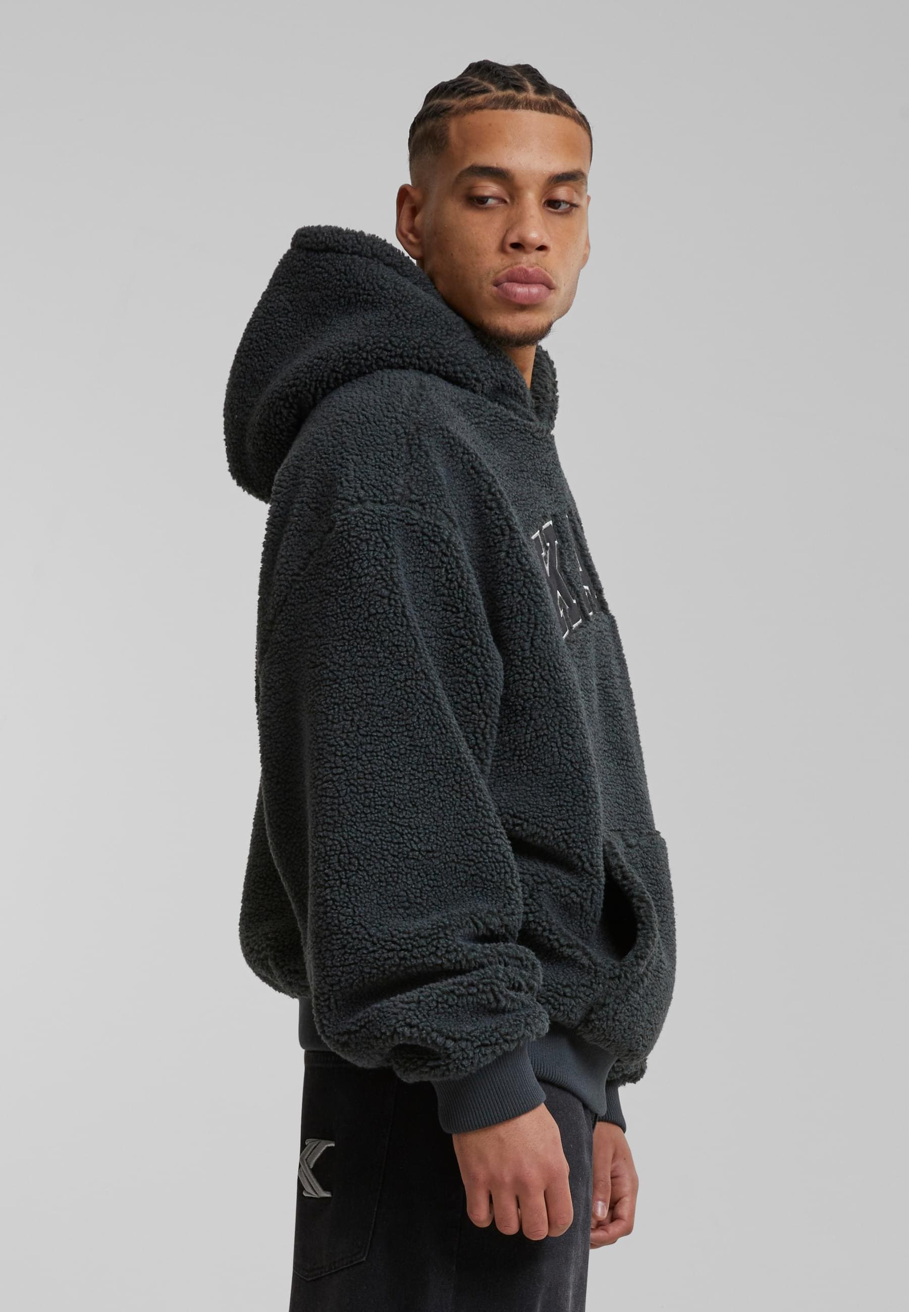 Karl Kani Kapuzensweatshirt »Karl Kani Karl Kani Serif Teddy Hoodie«, (1 tlg.)