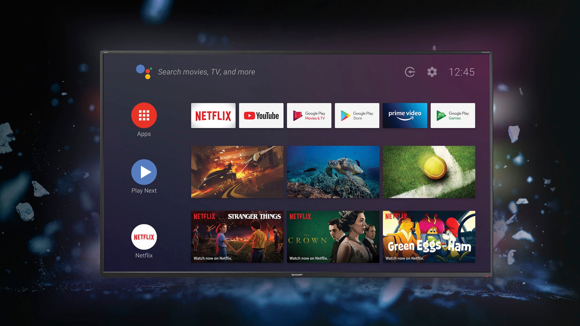 Sharp LED-Fernseher »2T-C40FGx«, Full HD, Smart-TV-Android TV