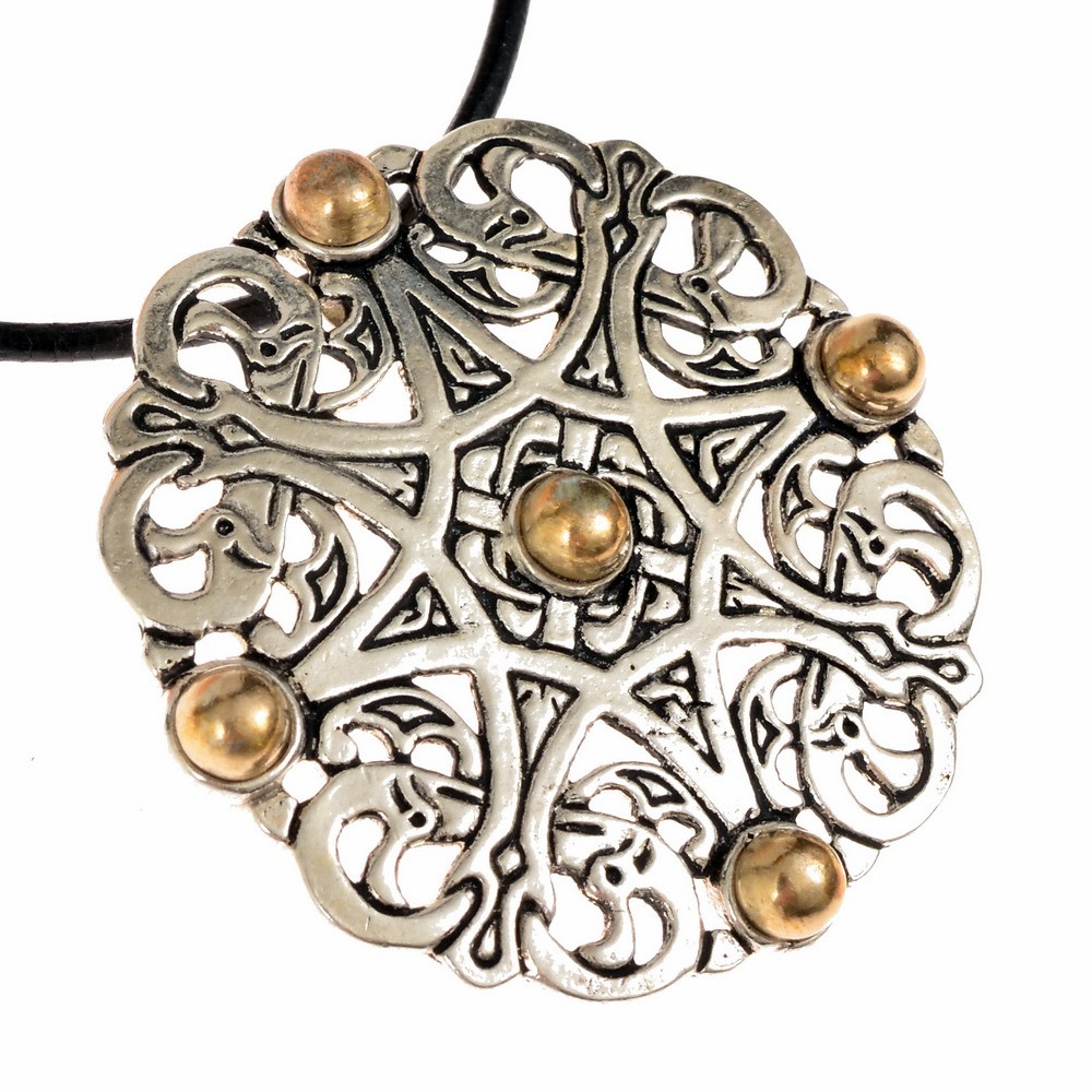 Adelia´s Amulett »Mittelalter Anhänger / Amulett Anhänger Trewhiddle«, World of the Vikings