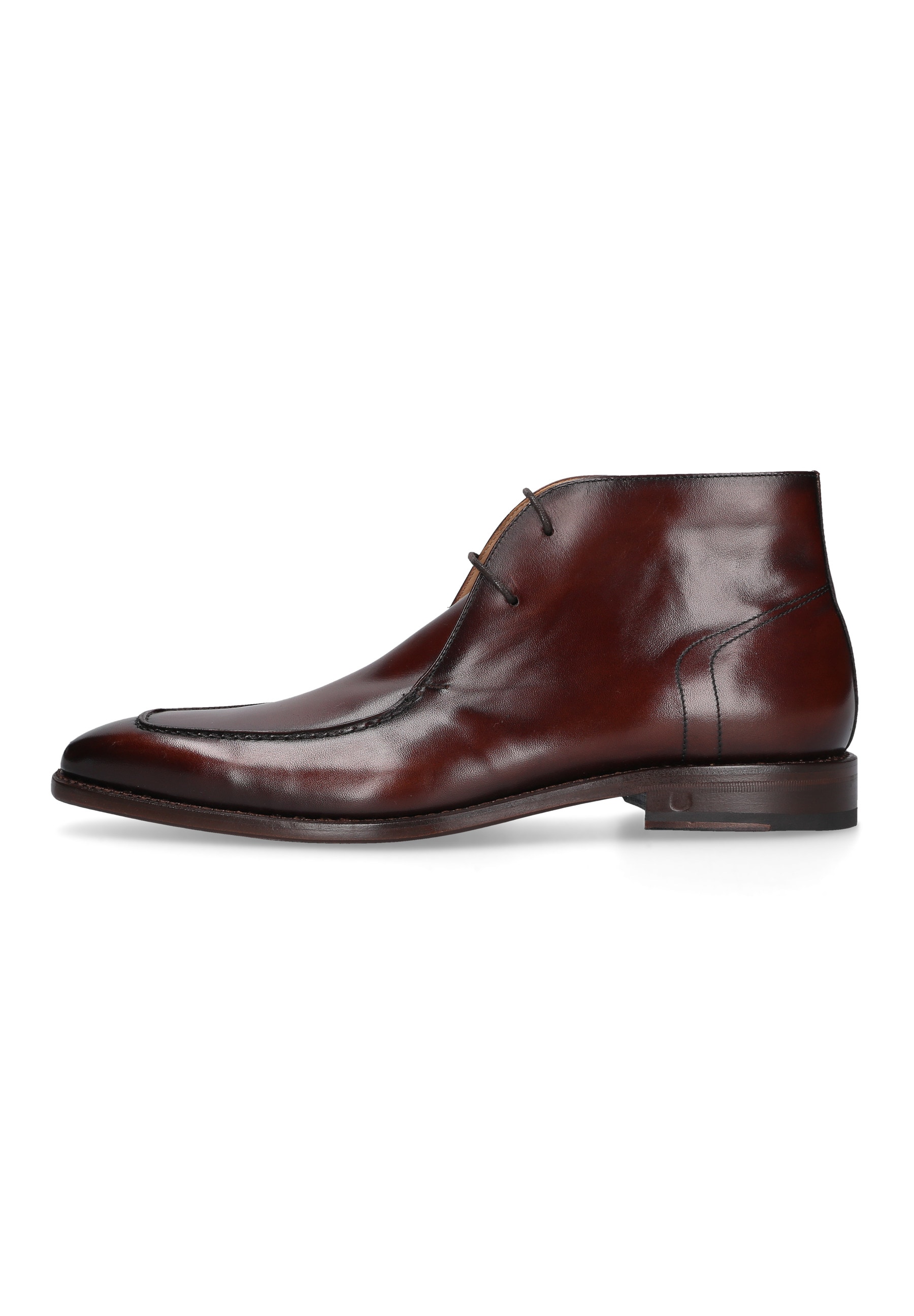 Henry Stevens "Liam NGB" Herren Halbschuh Schnürboots hangefertigt, Lederschuh