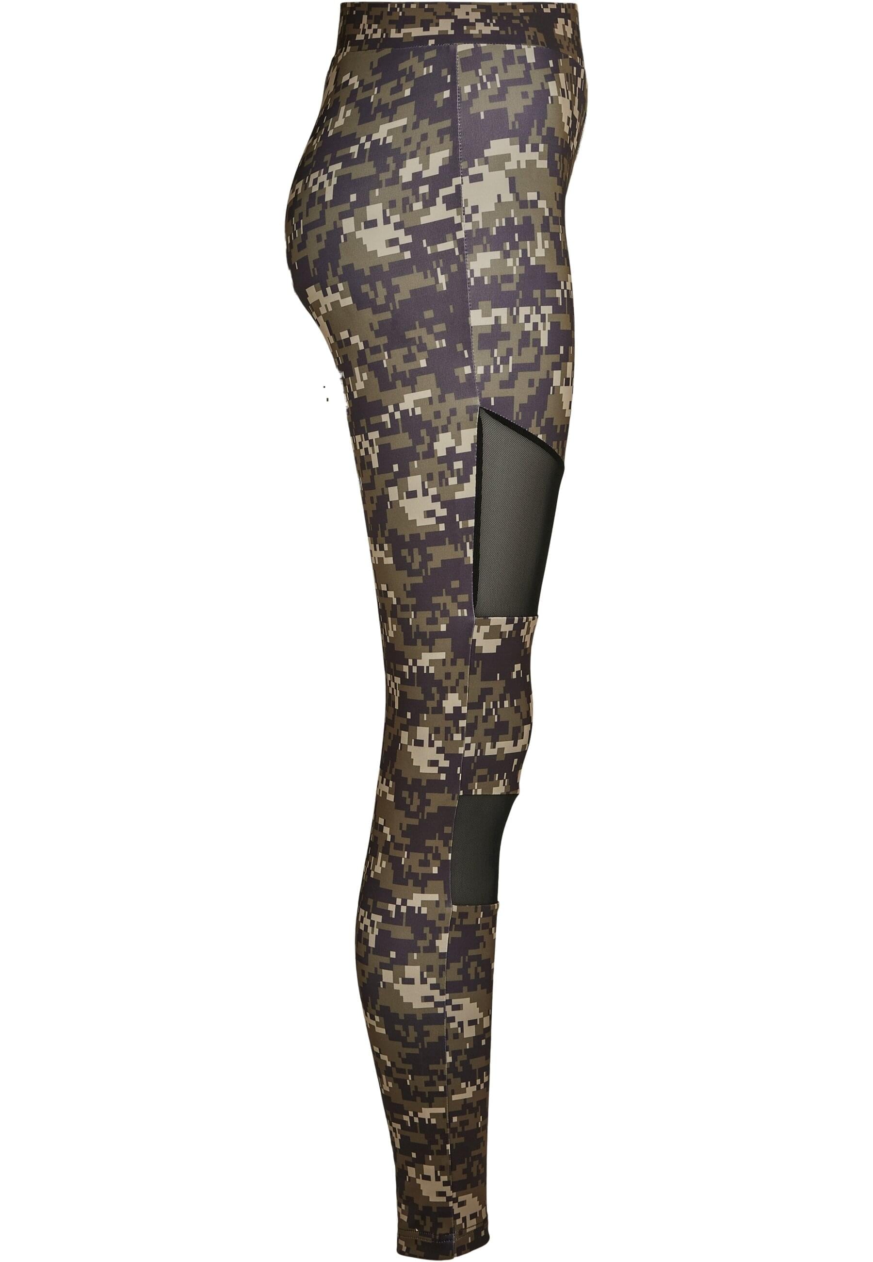 URBAN CLASSICS Leggings »Urban Classics Damen Ladies Camo Tech Mesh Leggings«, (1 tlg.)
