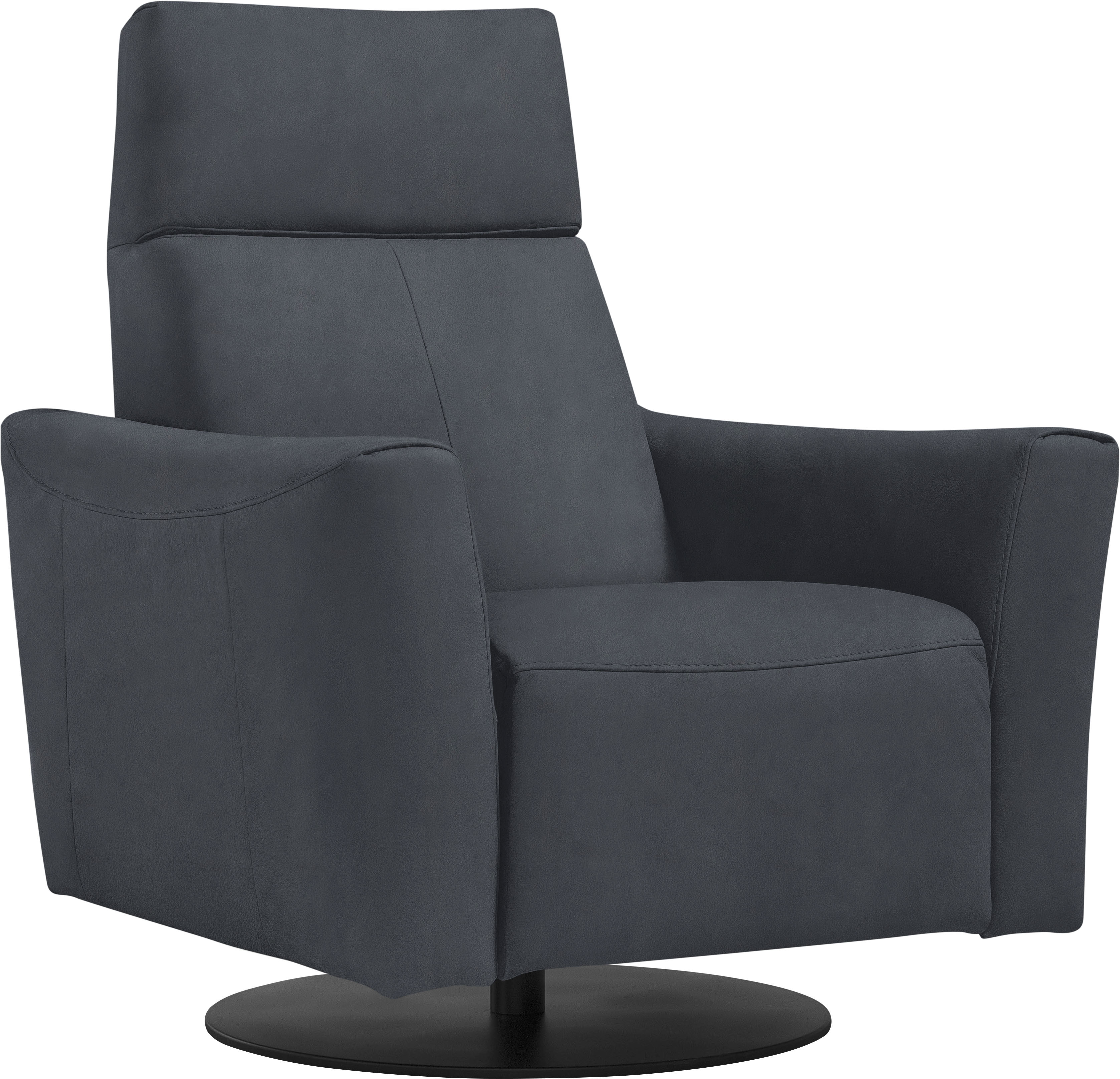 Egoitaliano Sessel "Blues Designsessel, Loungesessel, Breite 84cm, bequem und elegant" drehbar, inkl. manuelle Relaxfunktion durch Push-Back-Mechanismus