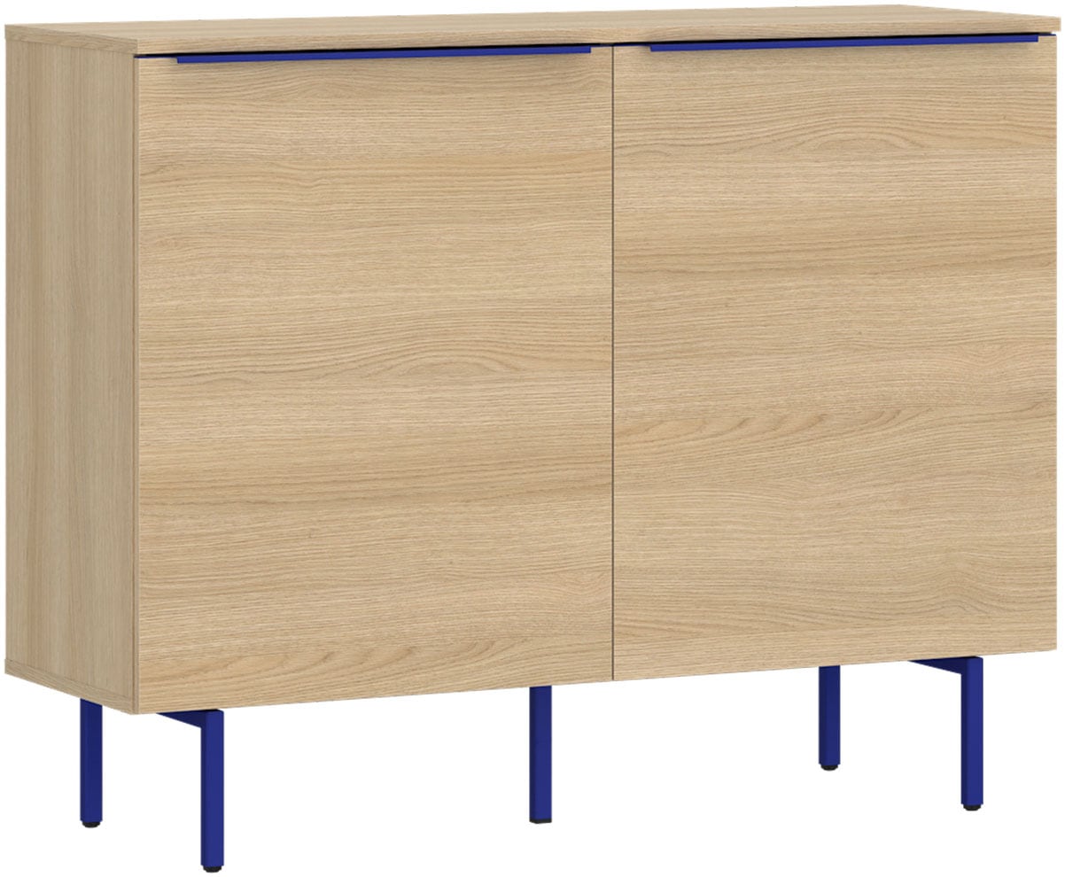TOM TAILOR HOME Kommode Sideboard mit 2 Türen, Softclose,viel Stauraum mit Farbkick