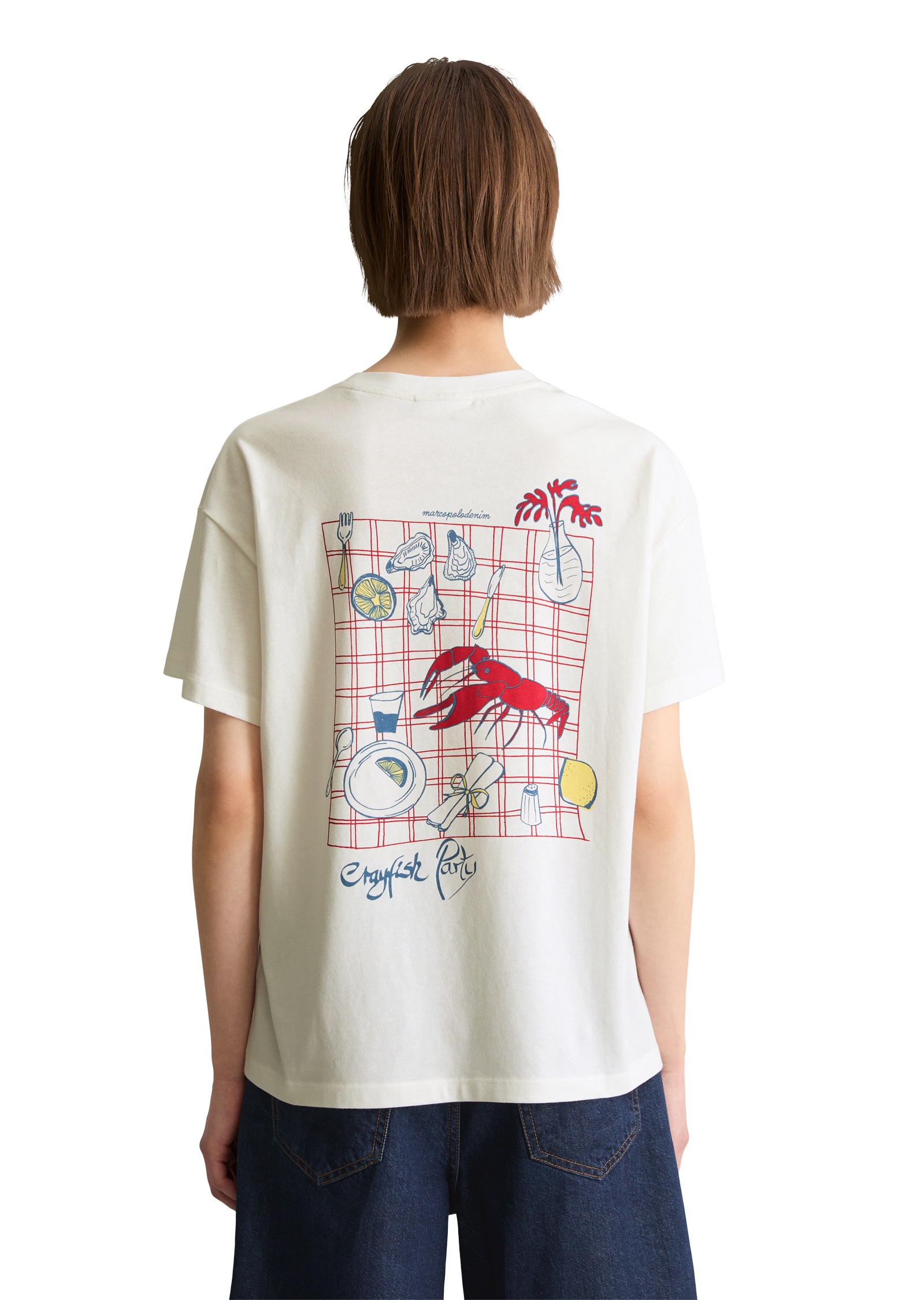 Marc O'Polo DENIM T-Shirt »aus Basic Single Jersey«