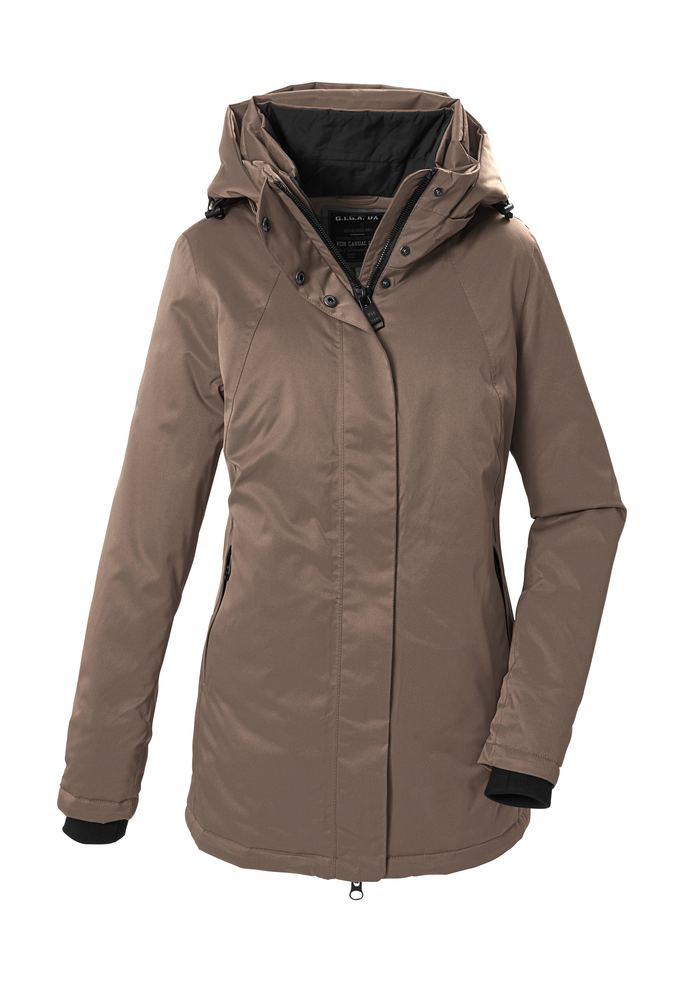 G.I.G.A. DX by killtec Funktionsjacke "GW 94 WMN JCKT" Wind- und wasserdichte Damenjacke, atmungsaktiv, abnehmbare Kapuze