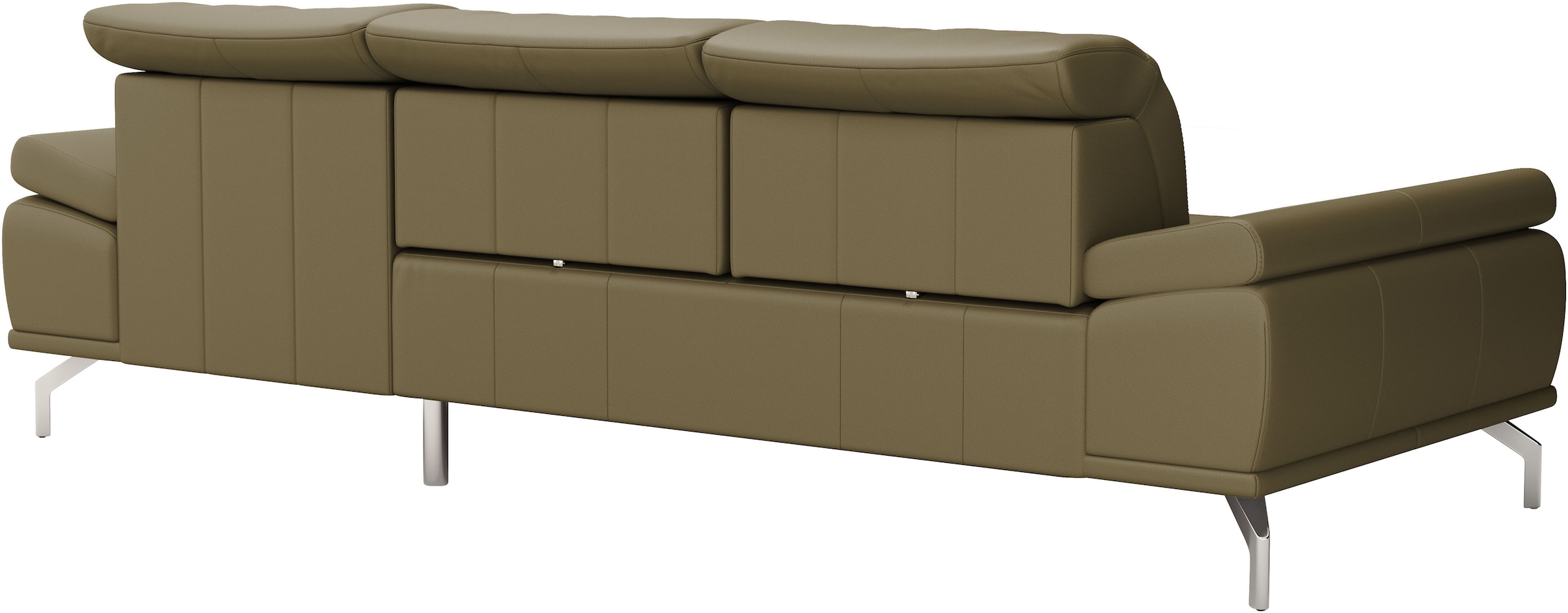 Places of Style Ecksofa »Caluna«, Inkl.Sitztiefenverstellung