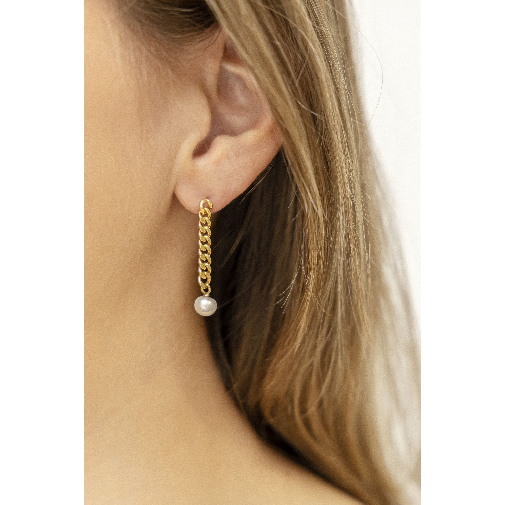 CELESTA Paar Ohrhänger »925 vergoldet BAUR online mit kaufen | Silber Süßwasserzuchtperlen«