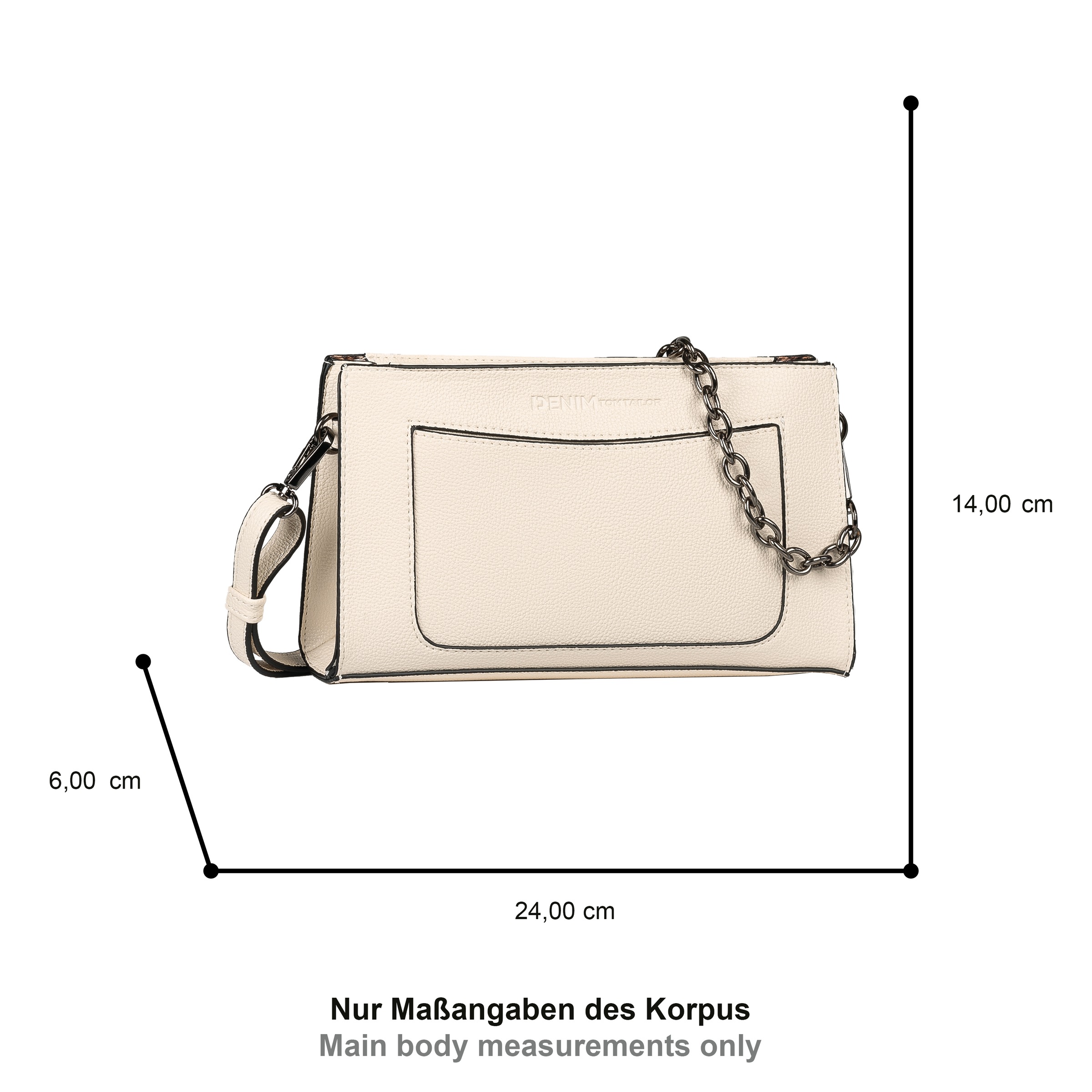 TOM TAILOR Denim Umhängetasche "Lennon" Damen Schultertasche, Handtasche mi günstig online kaufen