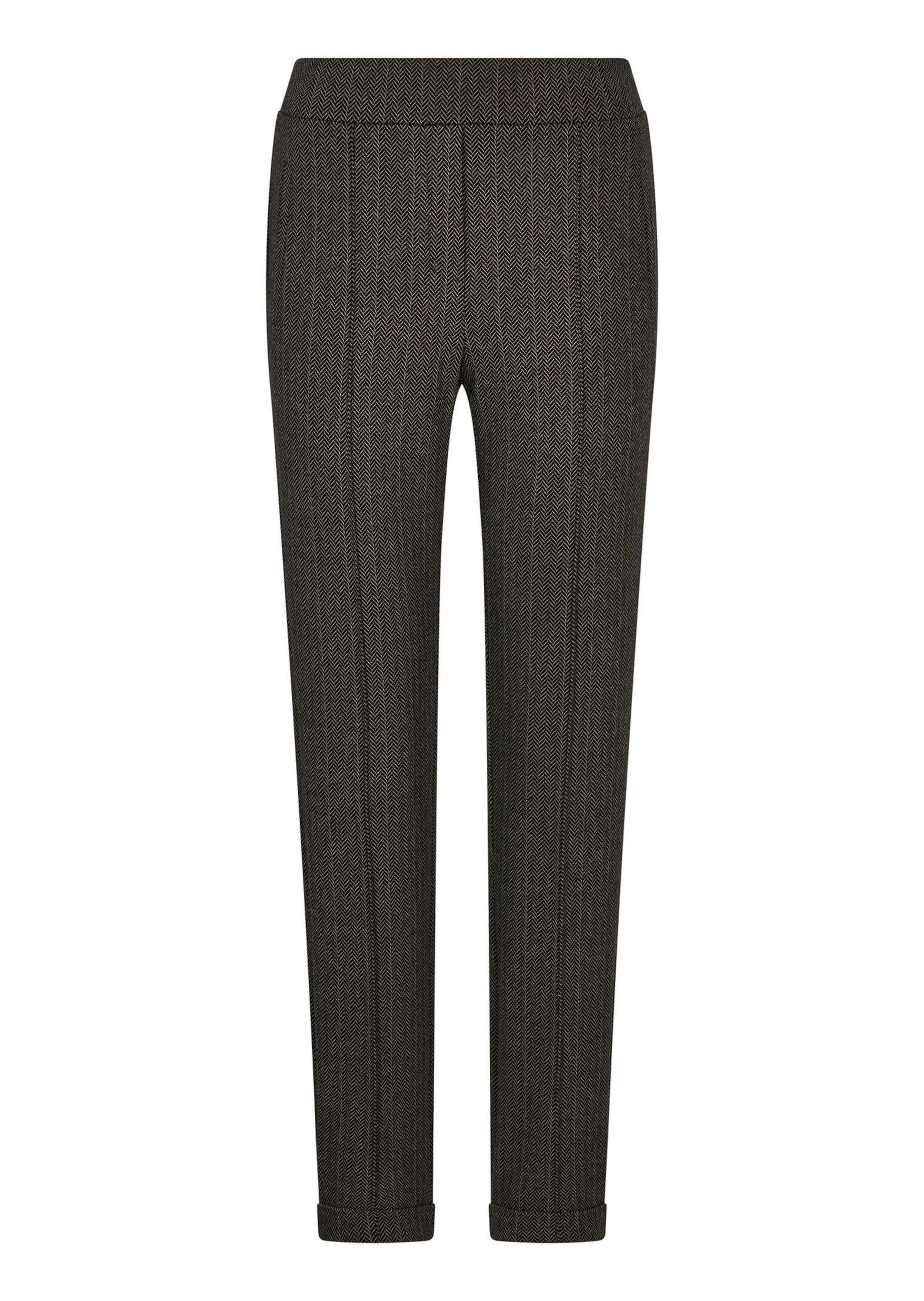 GOLDNER Schlupfhose "Hose CARLA mit Fischgrätmuster" günstig online kaufen