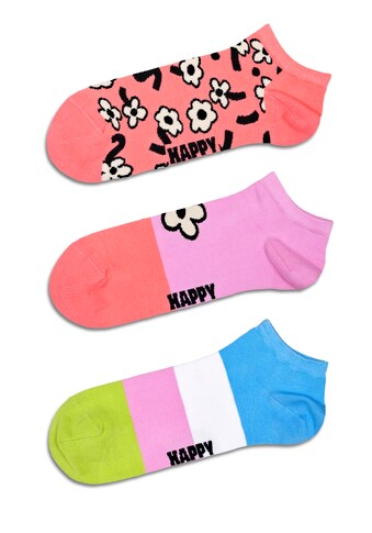 Happy Socks  Sneakersocken (Set 3 poros) su bunten ...