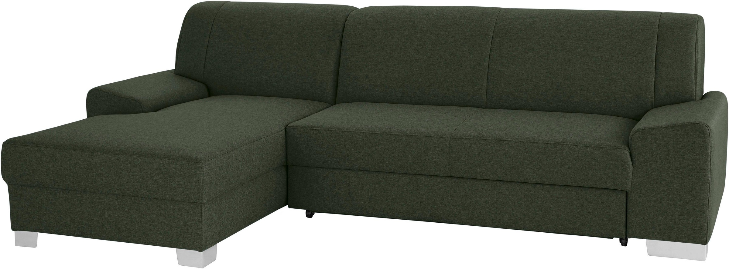 DOMO collection Ecksofa "Anzio L-Form, whlw. Bettfunktion, Federkern, hochw günstig online kaufen