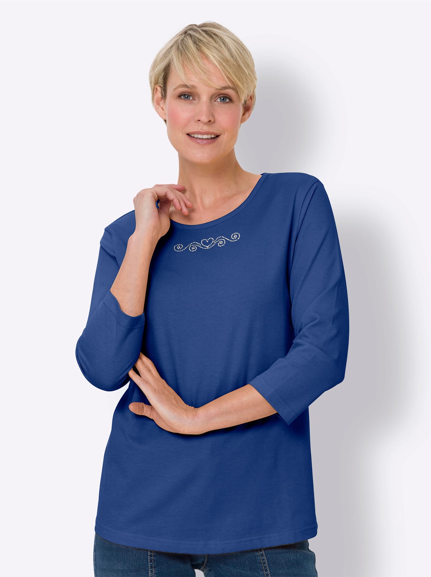 Classic Basics 3/4-Arm-Shirt "3/4-Arm-Shirt" günstig online kaufen