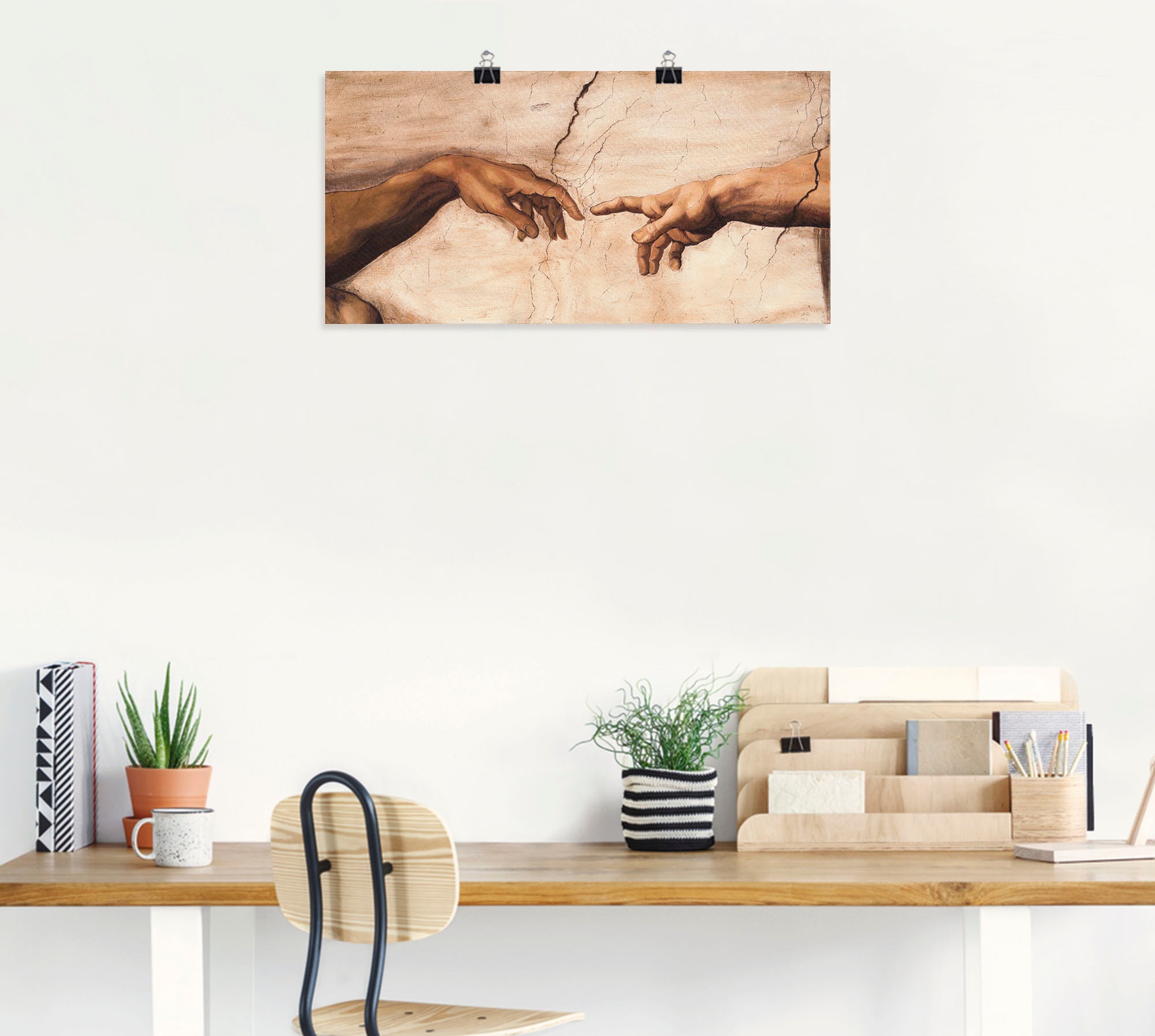 Artland Wandbild "Hände", Religion, (1 St.), als Alubild, Outdoorbild, Lein günstig online kaufen