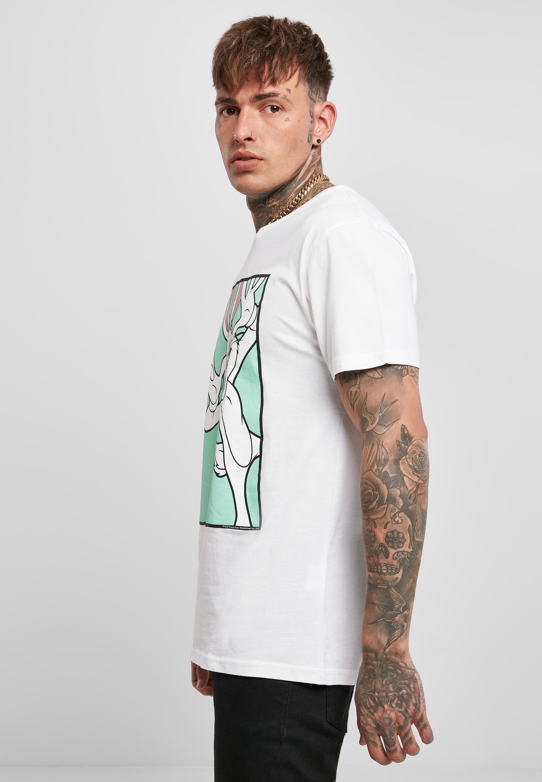 Merchcode T-Shirt »Merchcode Herren Looney Tunes Bugs Bunny Funny Face Tee«, (1 tlg.)