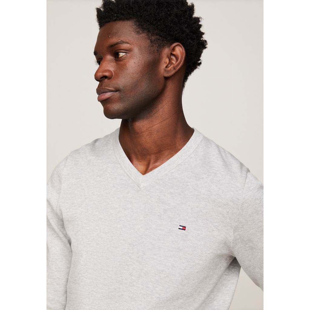 Tommy Hilfiger Rundhalspullover »DE COTTON CREW NECK«