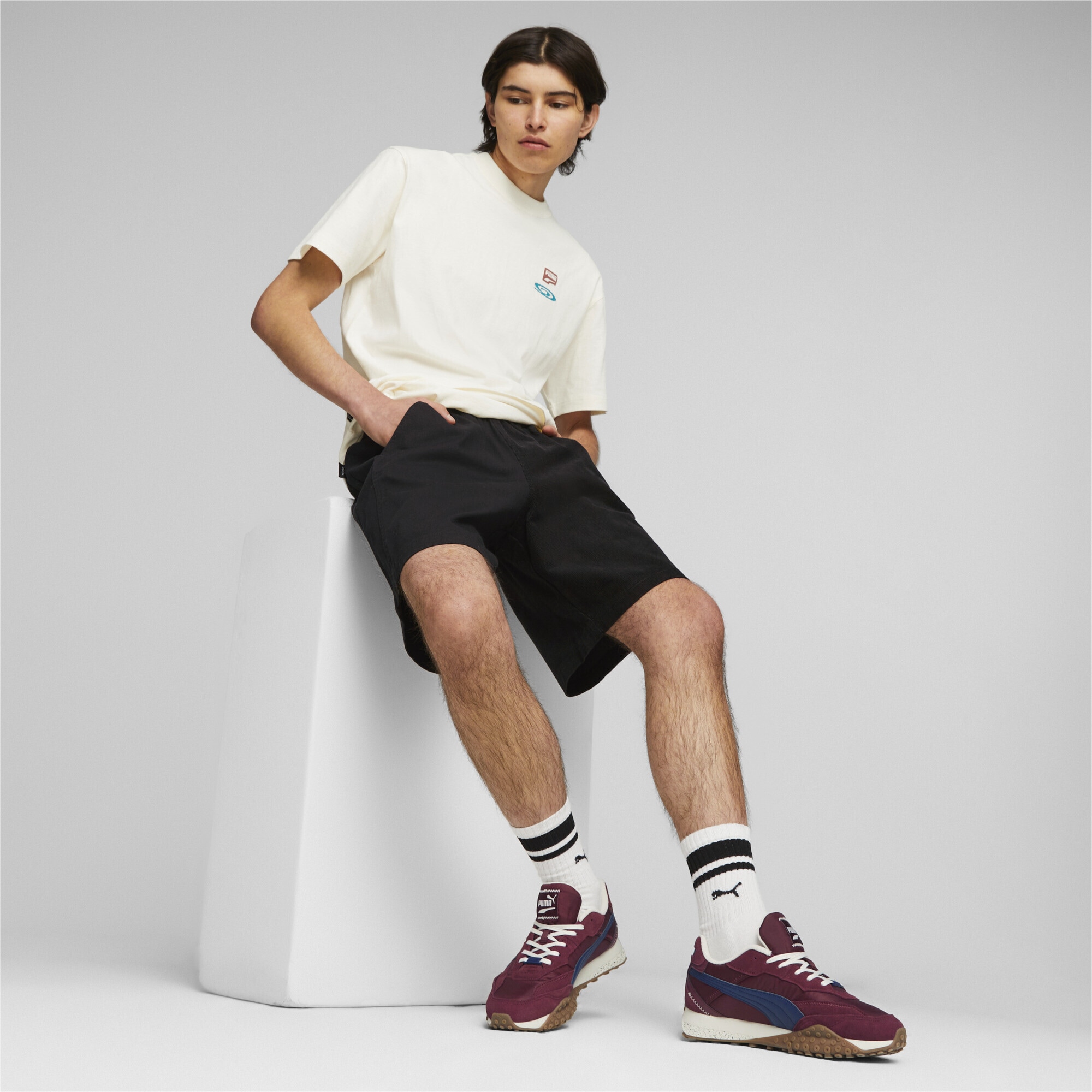 PUMA Shorts »Downtown Relaxed Cordshorts Herren«