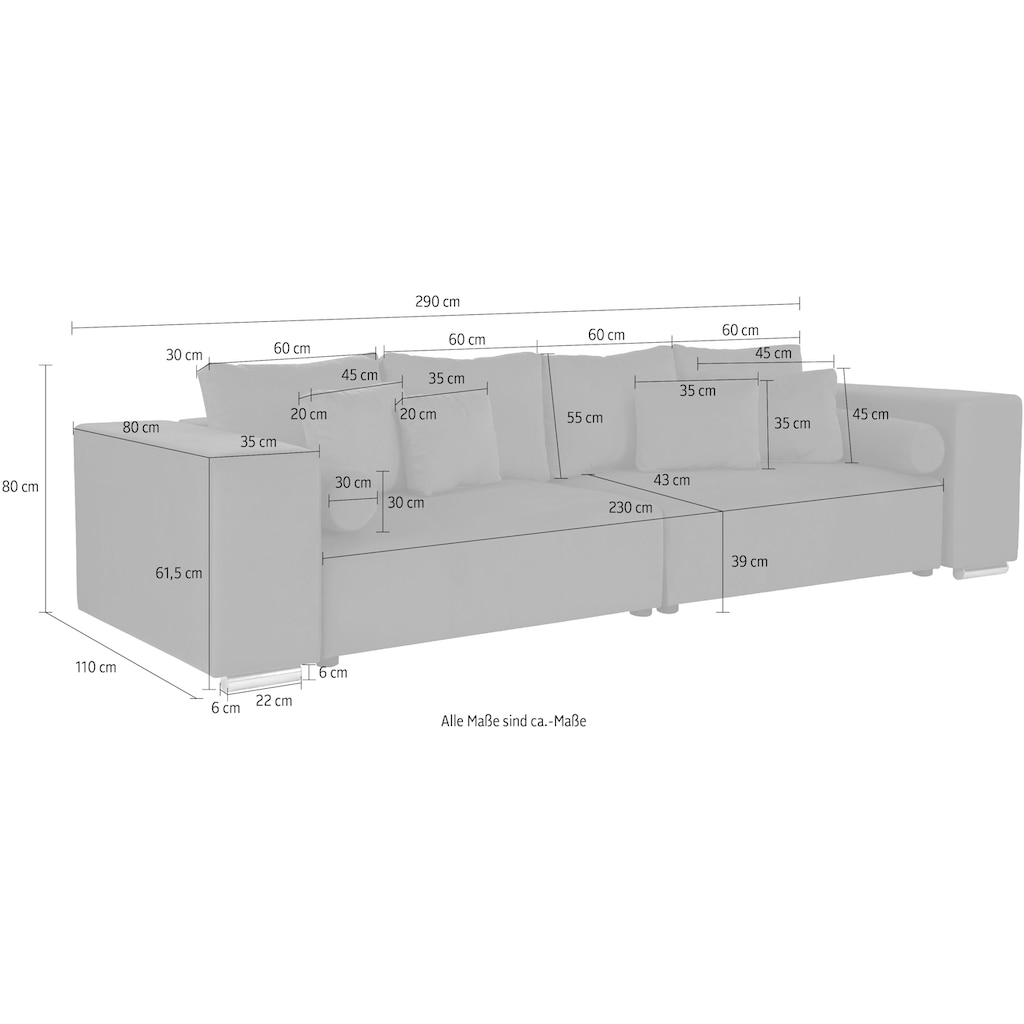 INOSIGN Big-Sofa »Aliya«