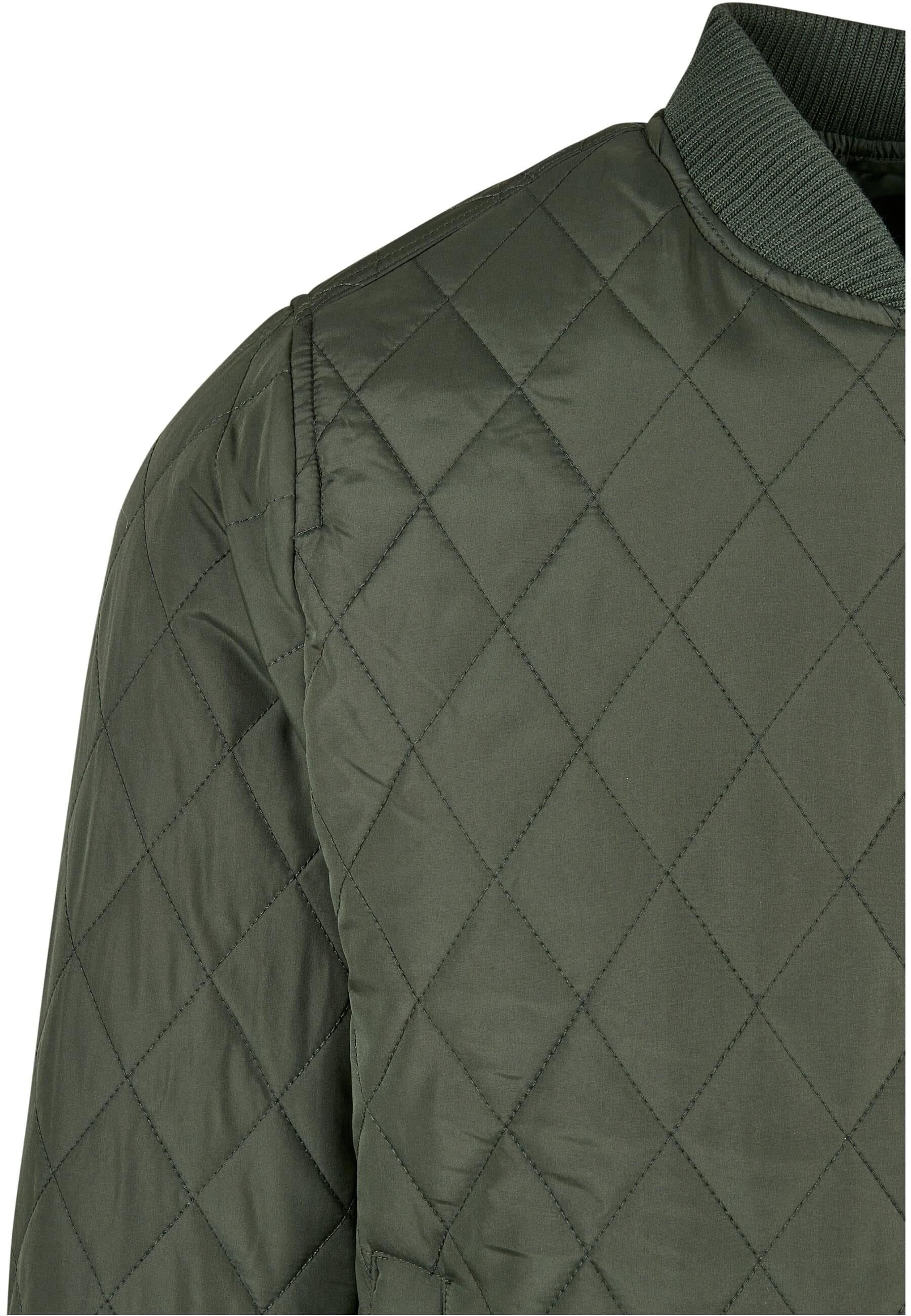 URBAN CLASSICS Allwetterjacke »Urban Classics Herren Diamond Quilt Nylon Jacket«, (1 St.), ohne Kapuze