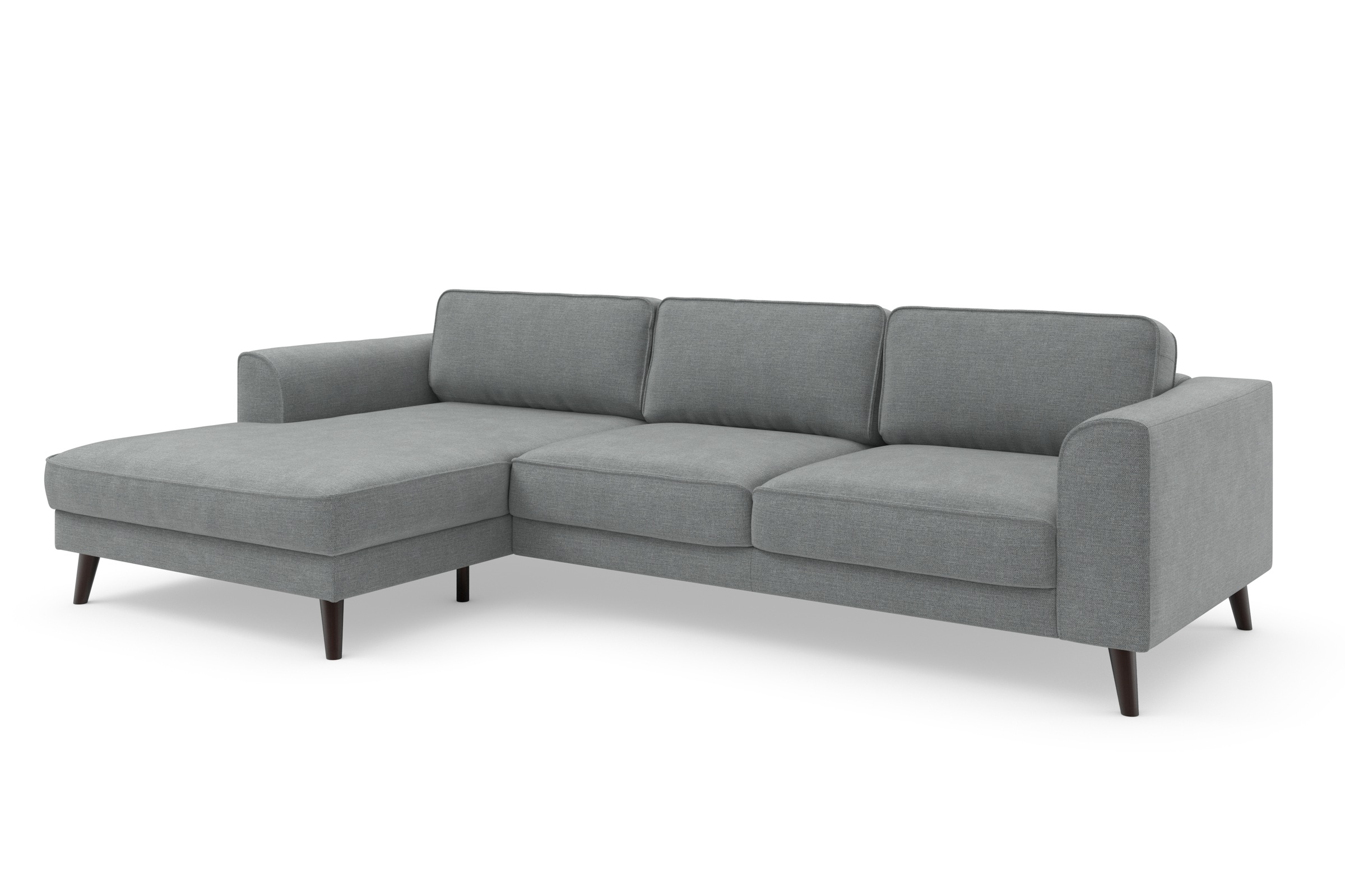 Thumbnail - TRENDMANUFAKTUR Ecksofa "Lumber Jack, elegantes Designsofa, zeitlos modern, hoher Sitzkomfort" wahlweise mit Bettfunktio...