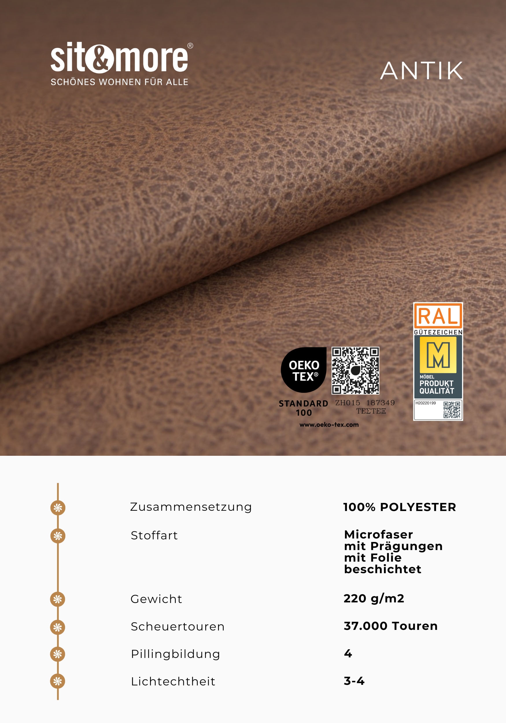 sit&more Wohnlandschaft »Savona U-Form, B: 320 cm« optional Bettfunktion, Federkern