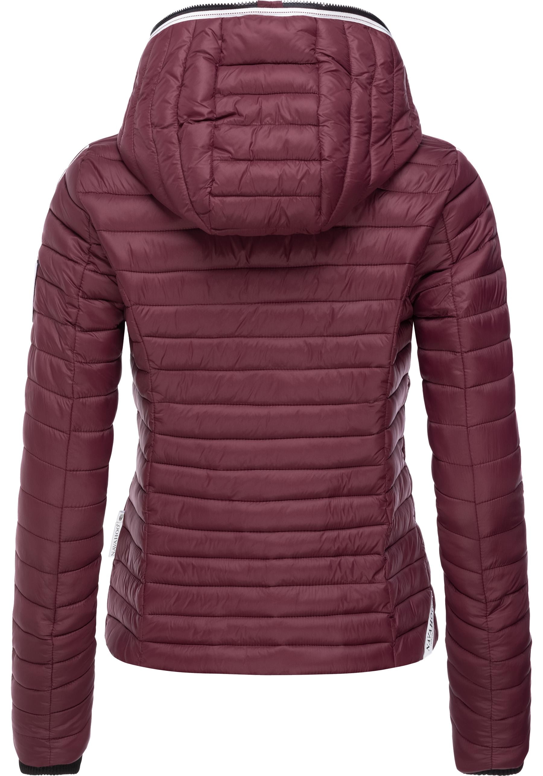 Navahoo Steppjacke »Kimuk Prc«, mit Kapuze, leichte Übergangsjacke mit Kapuze