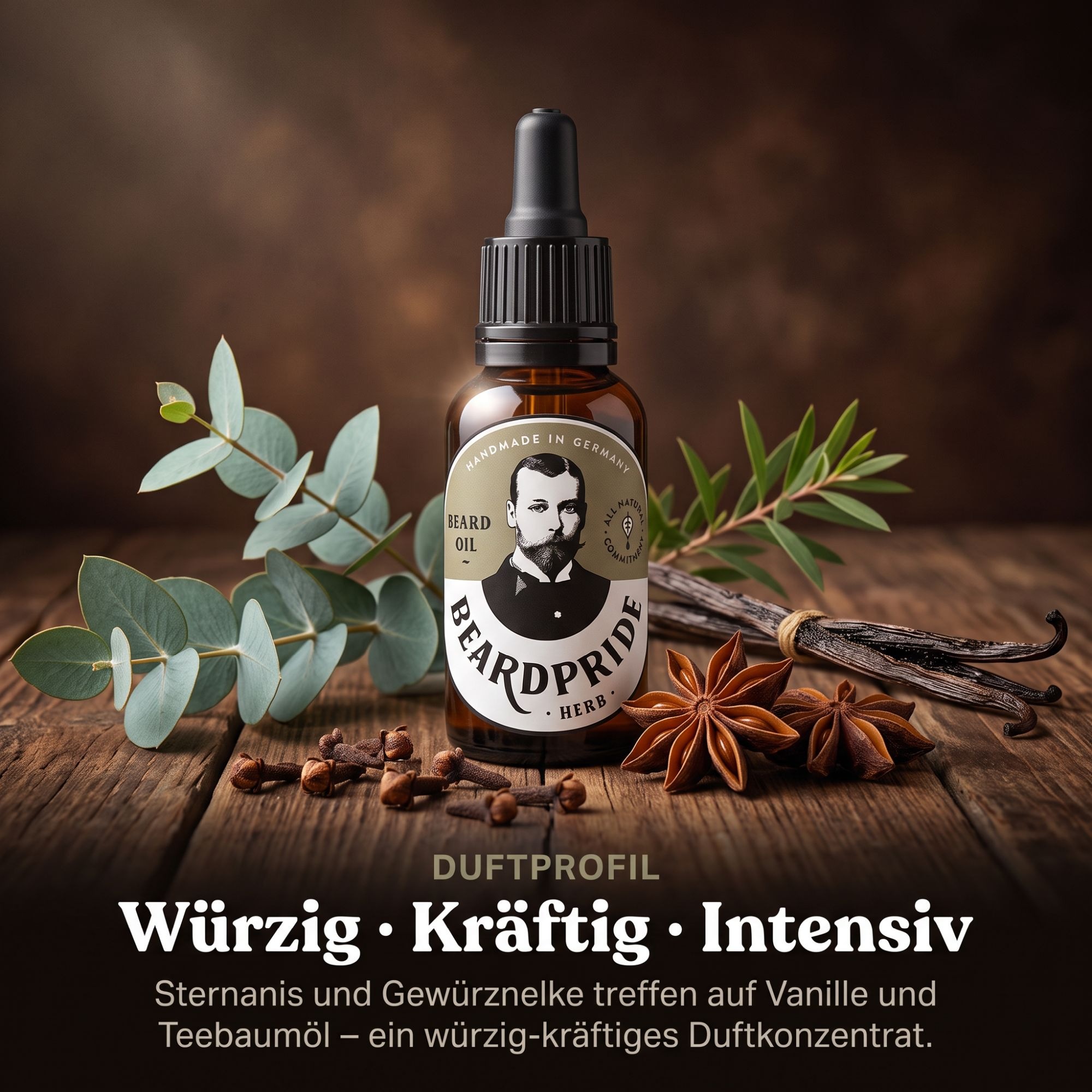 Beardpride Bartöl »Herb«