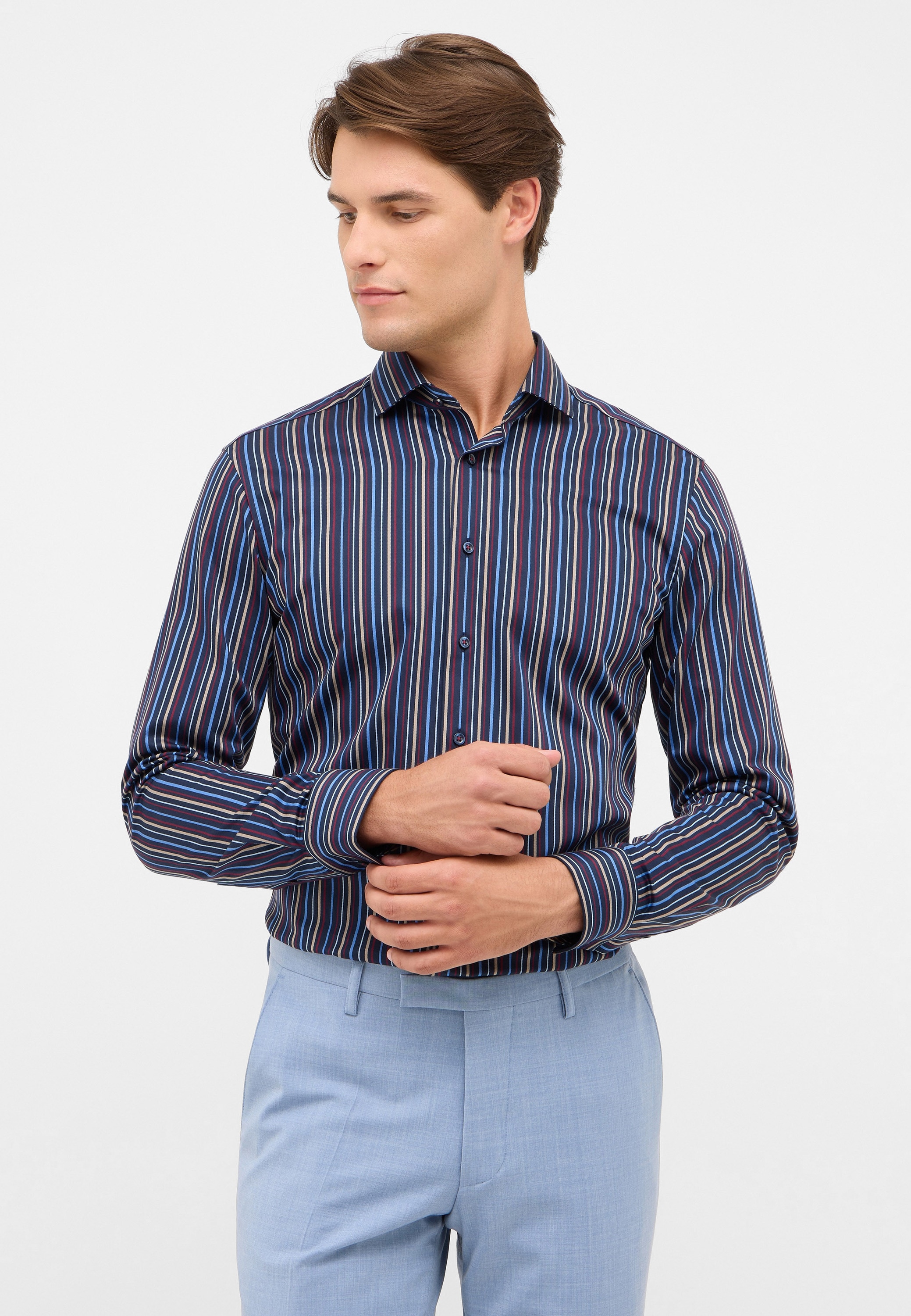 Eterna Langarmhemd "SLIM FIT", NON IRON (bügelfrei) günstig online kaufen