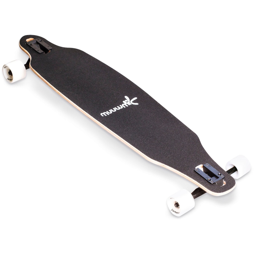 Muuwmi Longboard »Beach/Wood, ABEC 7«