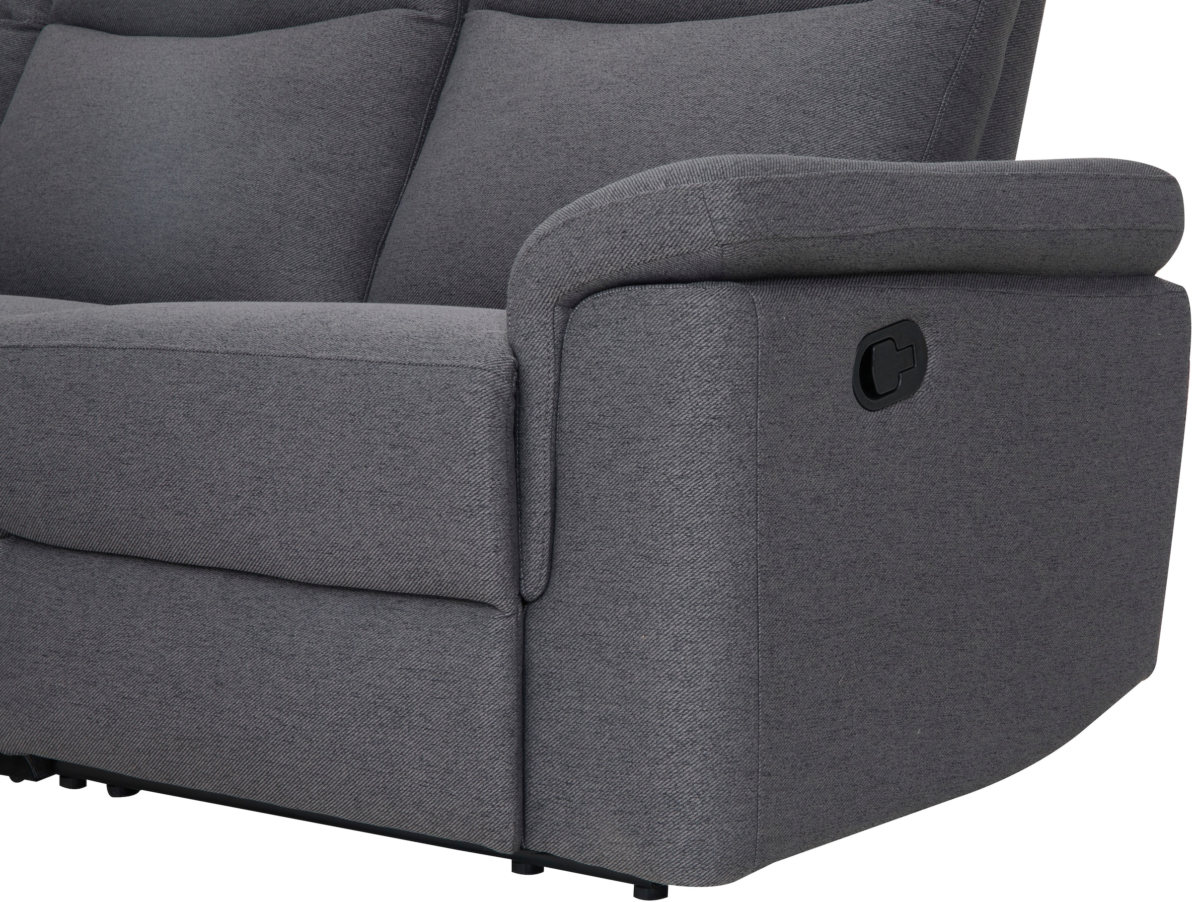 Home affaire Ecksofa »BRIONNE, L-Form, 255cm, manuelle u. elektrische Funktion (USB A/C),«, Liegefunktion, Stauraum, Federkernpolsterung, Webstoff