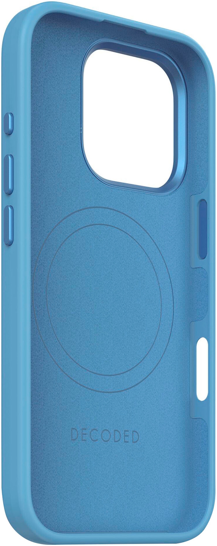 DECODED Smartphone-Hülle »AntiMicrobial Silicone Backc. iPhone 16 Pro«, Smartphones