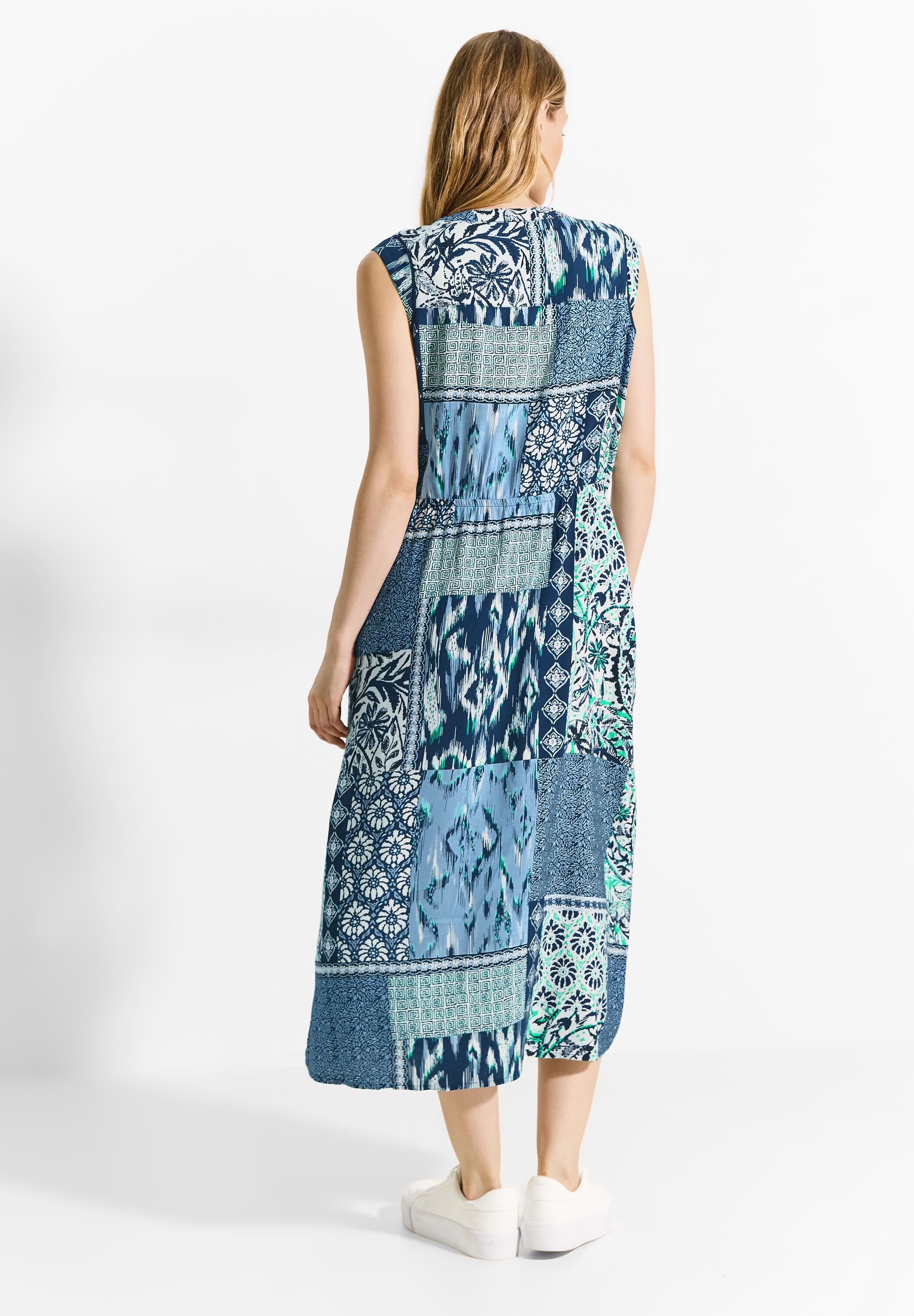 Cecil Sommerkleid Ohne Taschen aus Viskose günstig online kaufen