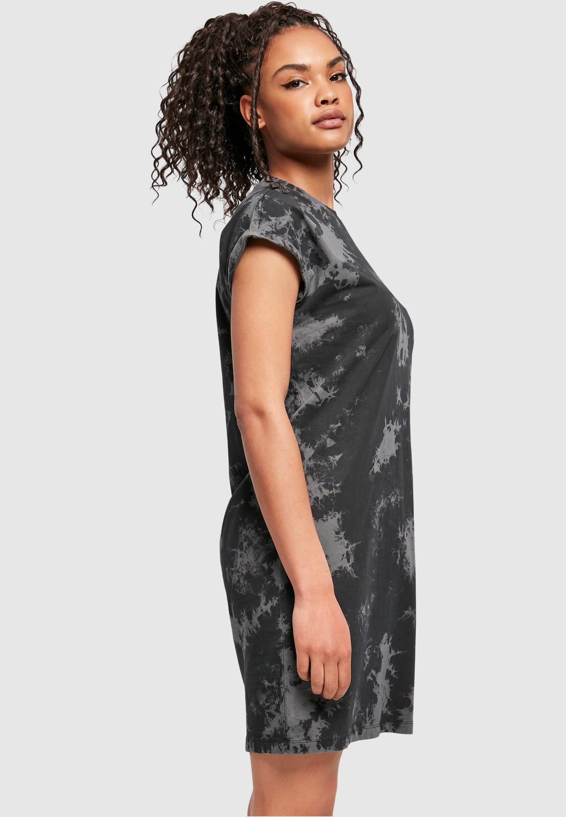 URBAN CLASSICS Shirtkleid »Urban Classics Damen Ladies Bleached Dress«, (1 tlg.)