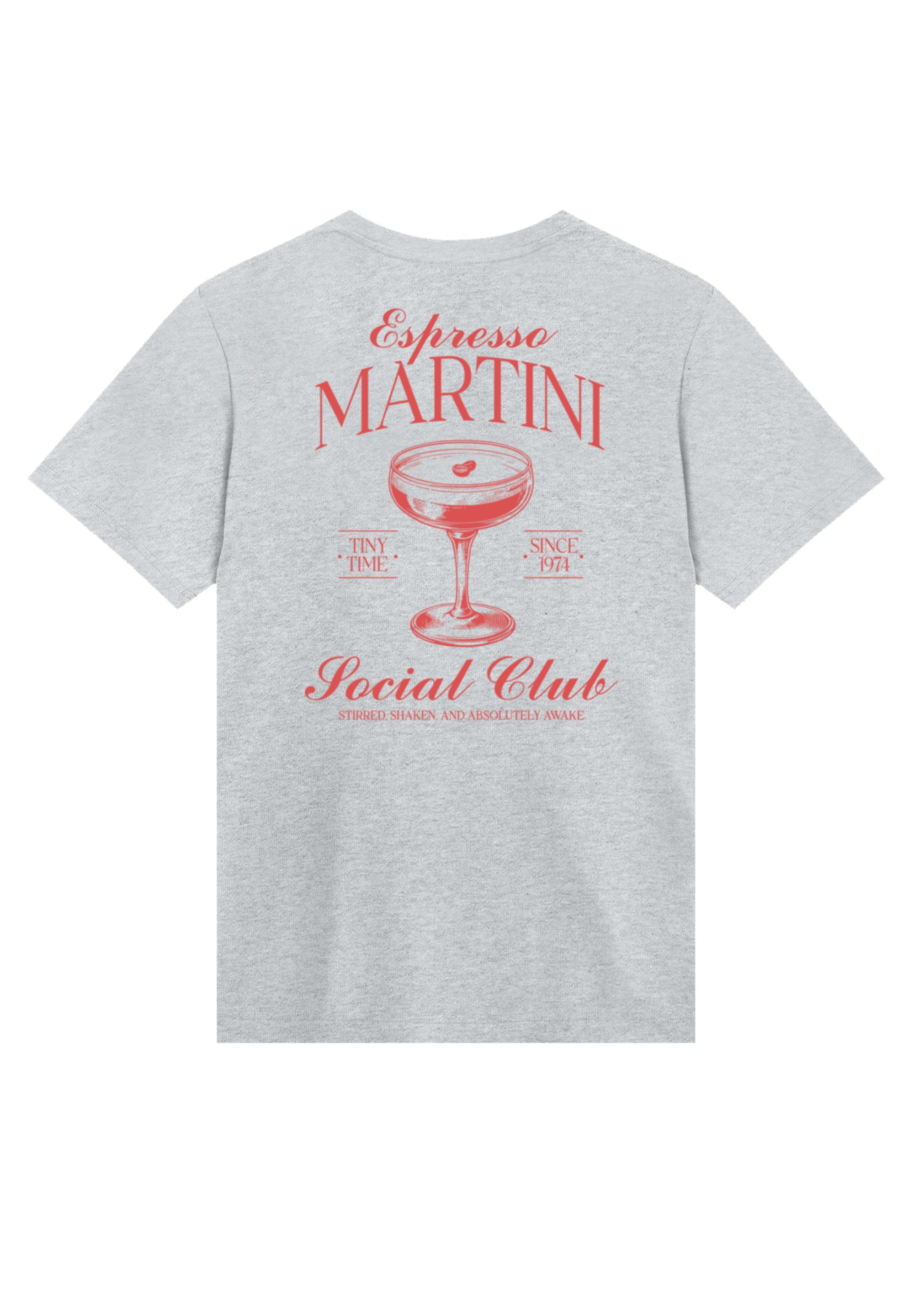F4NT4STIC T-Shirt »Espresso Martini Social Club«, Premium Qualität