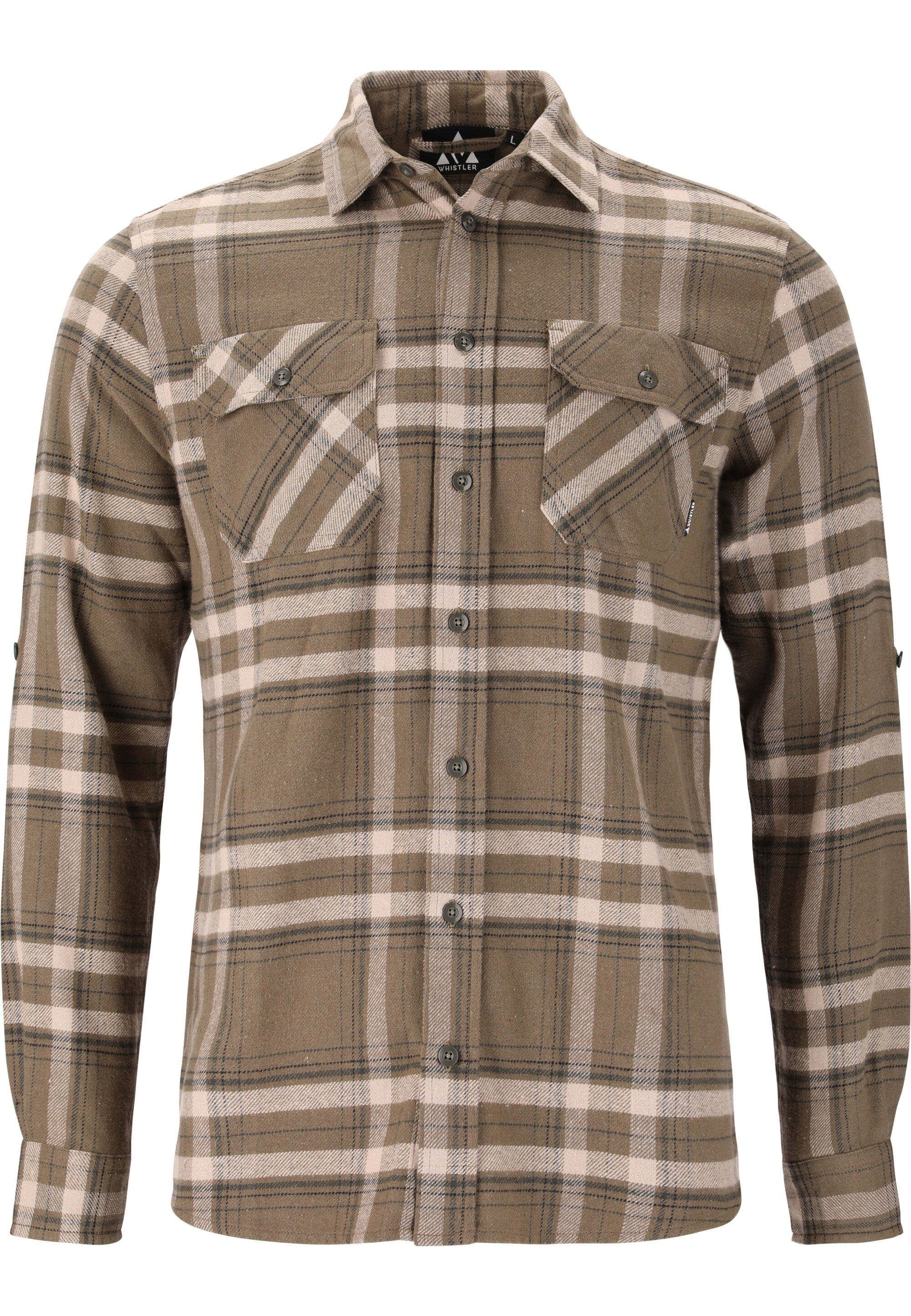WHISTLER Fleeceshirt »Jamba«, aus atmungsaktivem Flannel