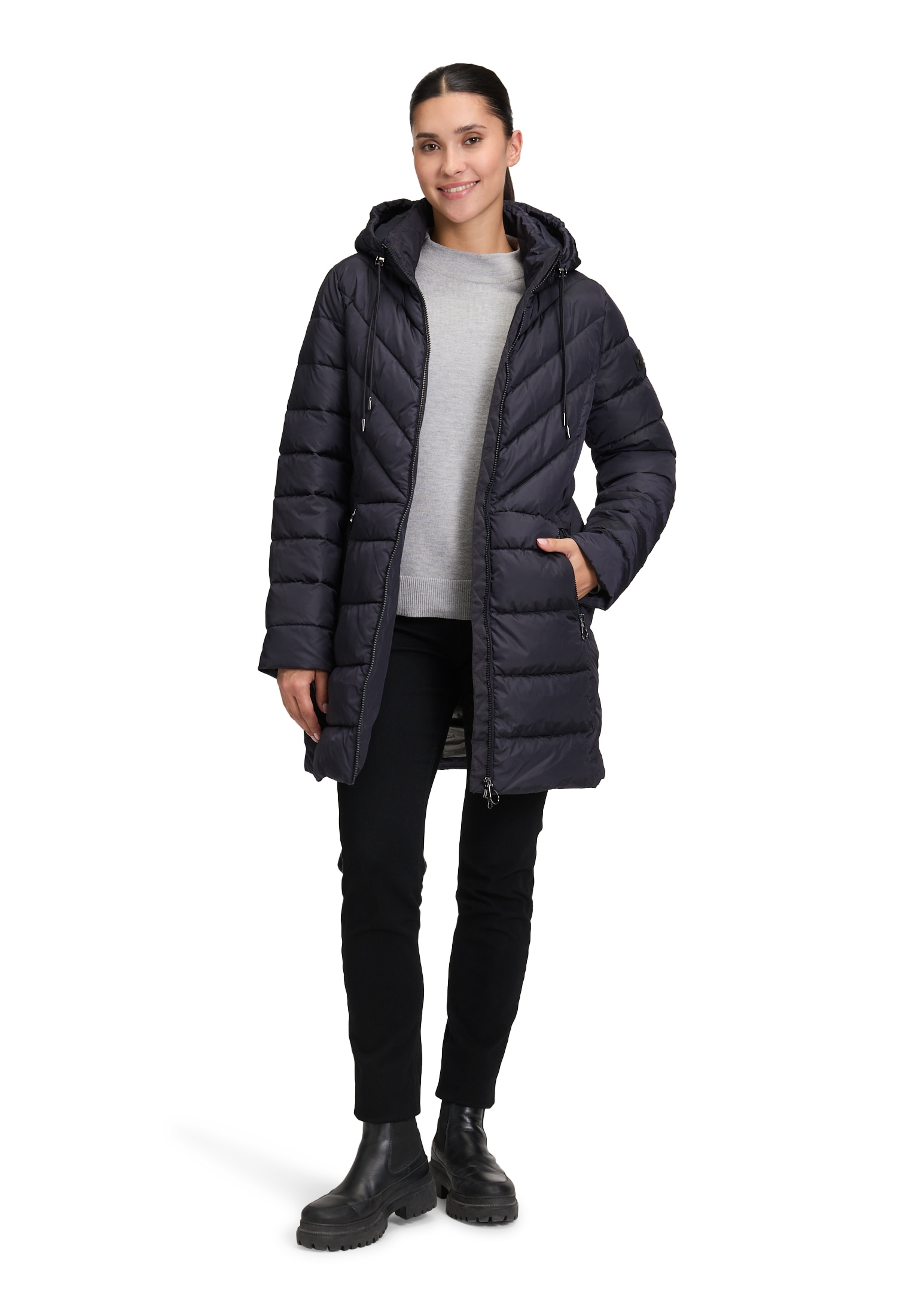 Betty Barclay Steppjacke »Damen Steppjacke mit Kapuze« mit Kapuze