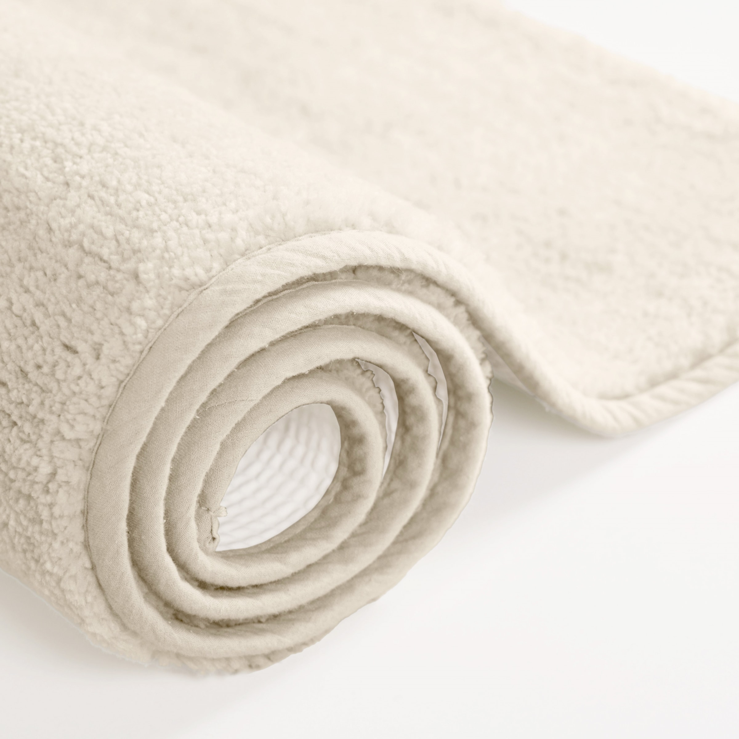 my home Badematte »Vanessa, Badvorleger, Badezimmer Teppich«, rutschhemmend beschichtet, schnell trocknend-fußbodenheizungsgeeignet-strapazierfähig, Badteppich, weiche Haptik, unifarben