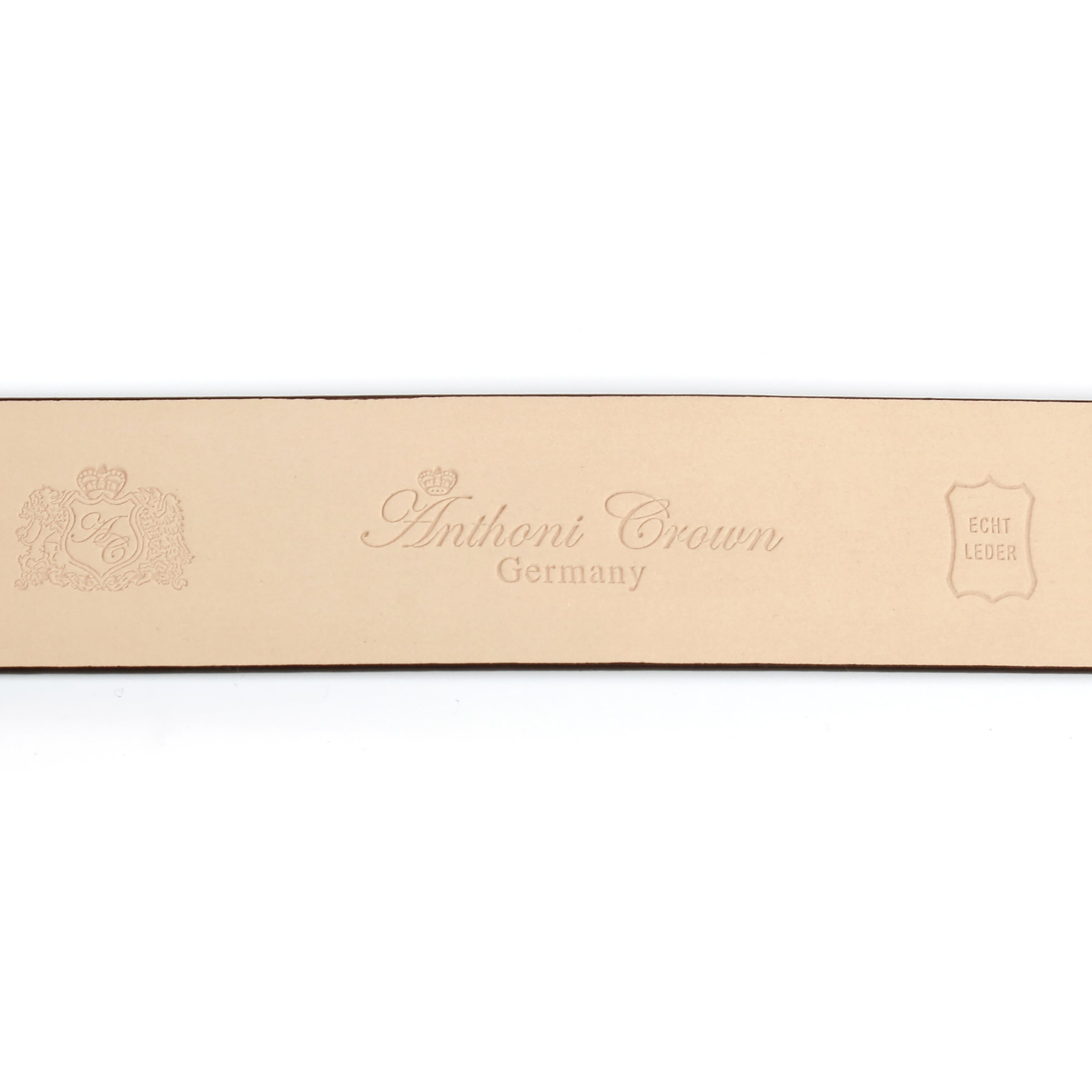 Anthoni Crown Ledergürtel, Eleganter Klassiker mit Glitzersteinen, leicht b günstig online kaufen