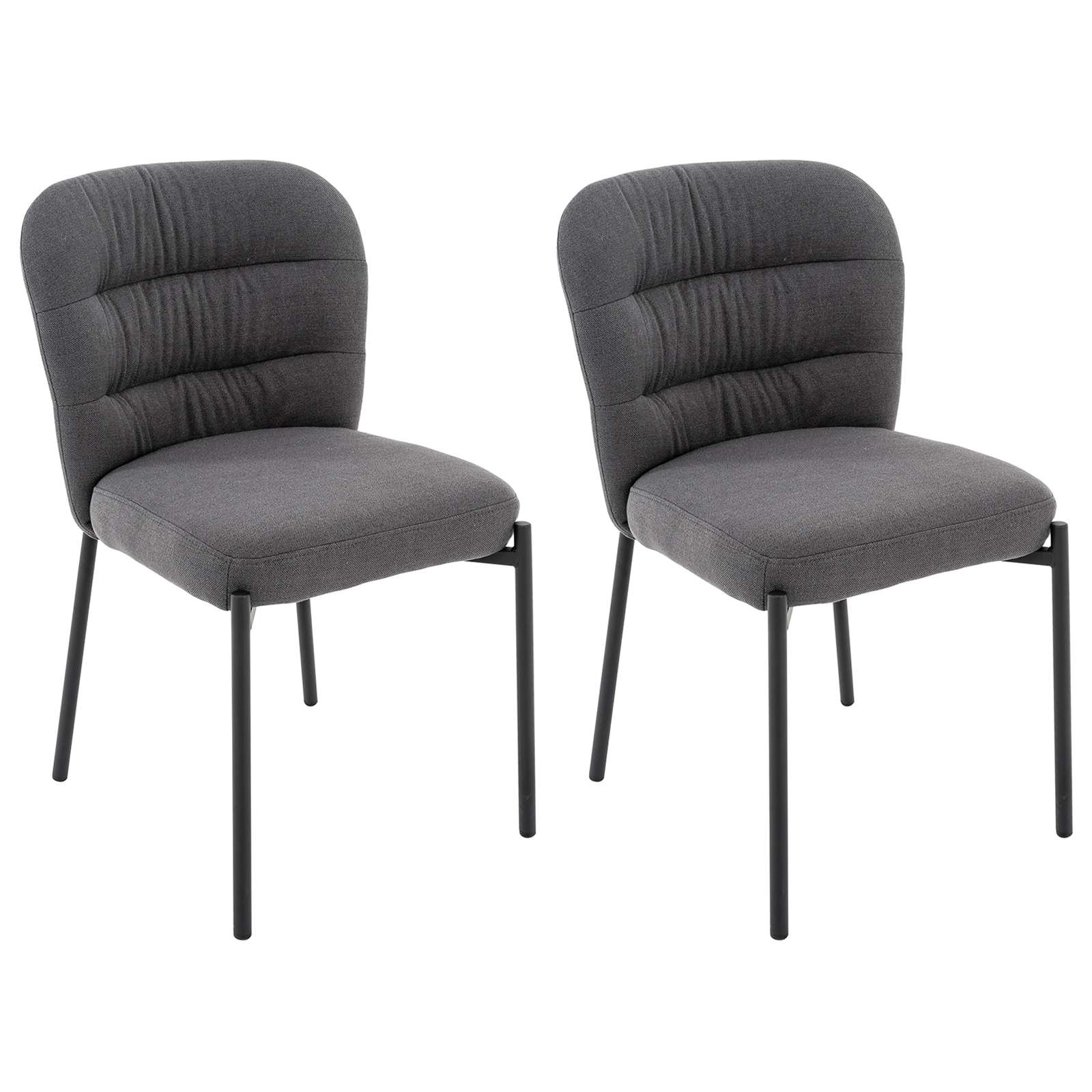 OTTO home "Aniene" () 2 Stk.Gepolsterte Rückenlehne und Sitzfläche, Sitzhöhe 49 cm