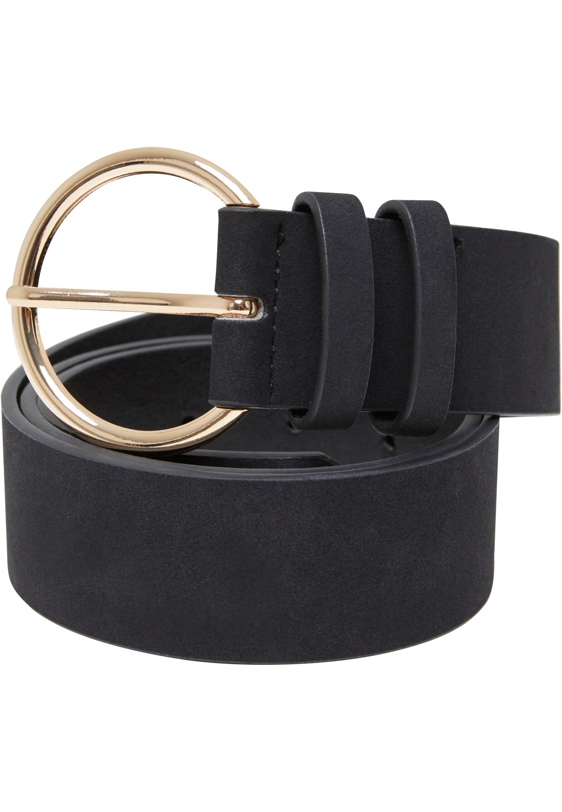 URBAN CLASSICS Synthetikgürtel "Urban Classics Unisex Basic Suede PU Belt"