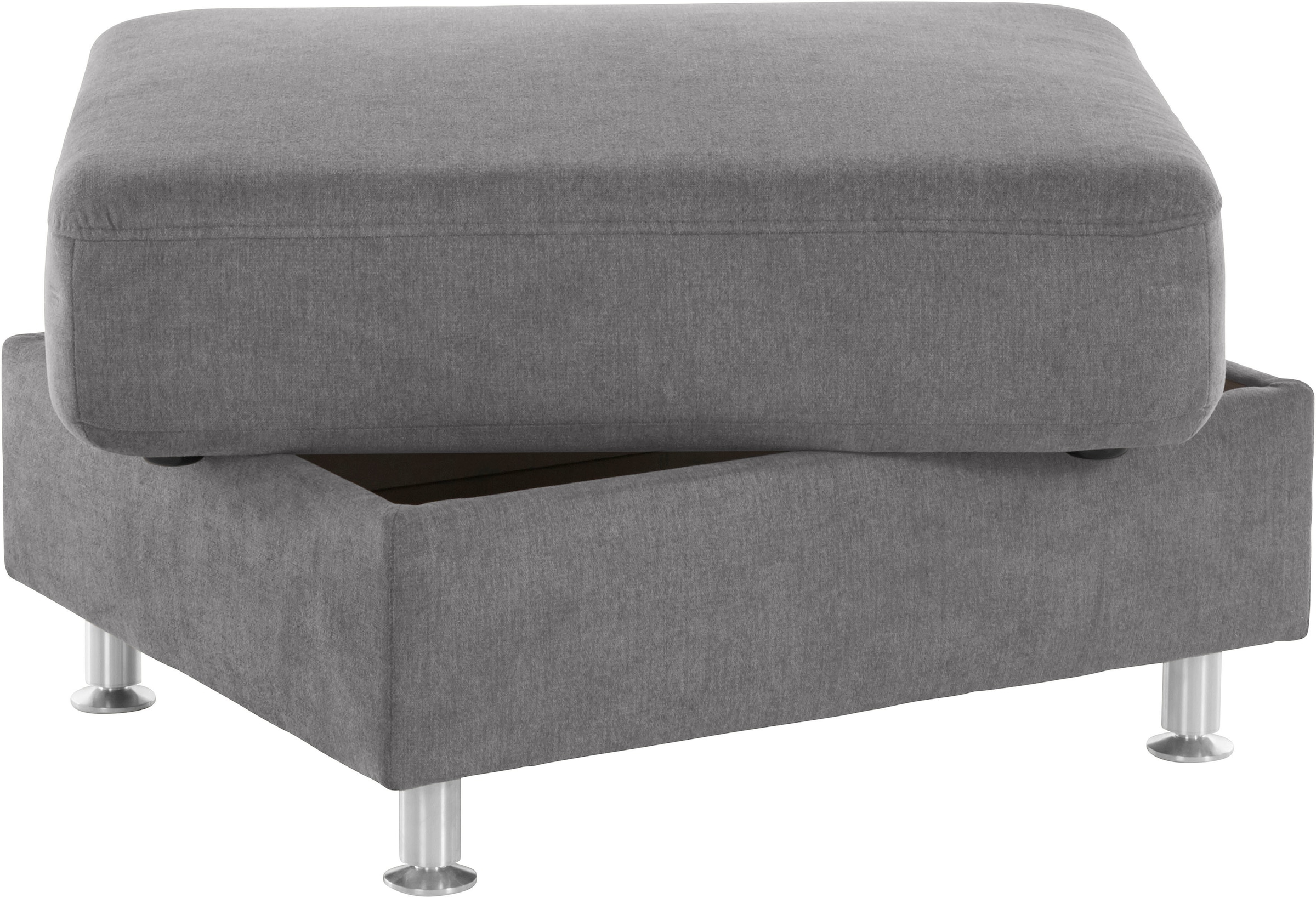 sit&more Stauraumhocker »Darwin«, inklusive Federkern und Stauraum