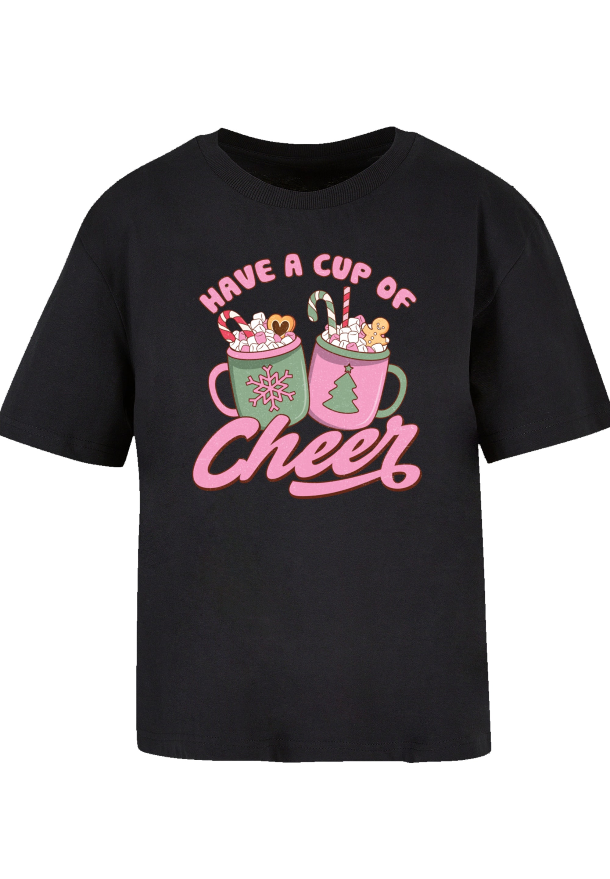 F4NT4STIC T-Shirt »Have a Cup of Cheer Weihnachten« Premium Qualität, Weihnachts-Kollection