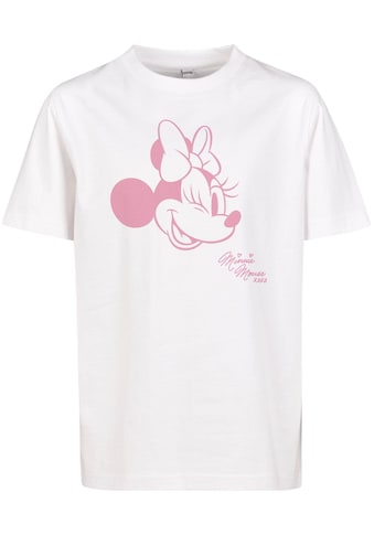 MisterTee T-Shirt »MisterTee Damen Kids Minnie Mouse XOXO Tee«, (1 tlg.)