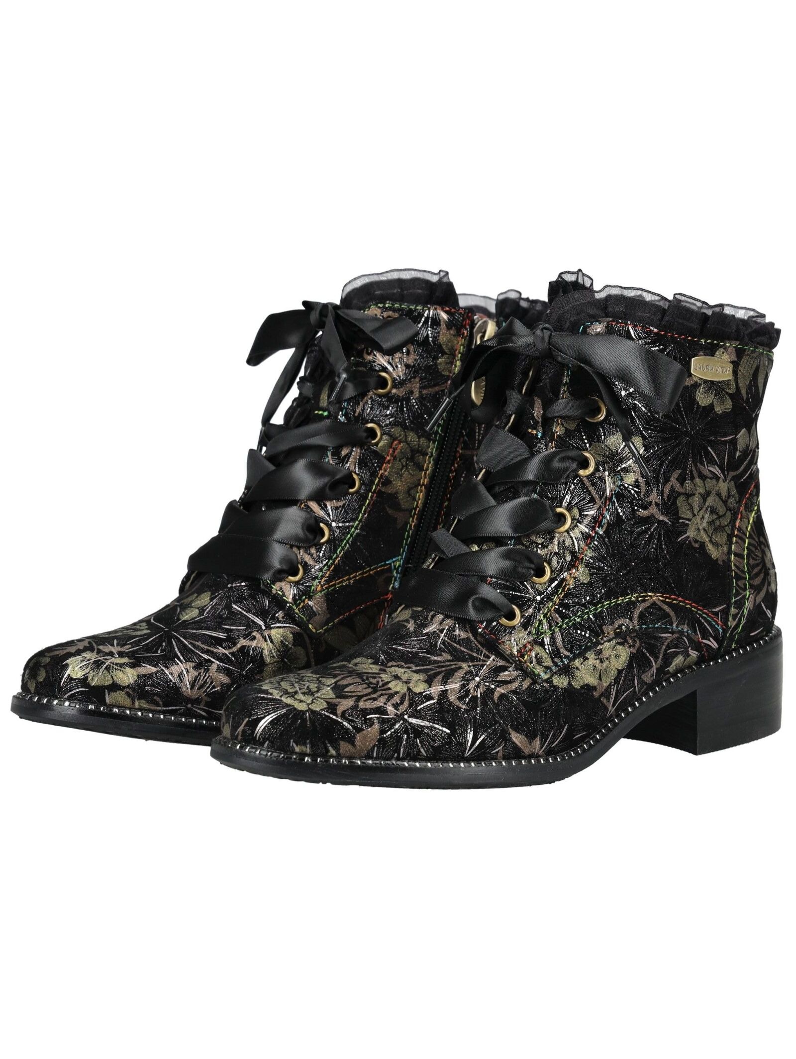 LAURA VITA Schnürstiefelette »LAURA VITA Stiefelette Leder«