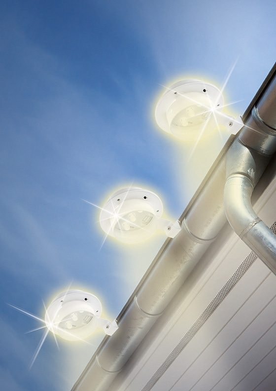EASYmaxx LED Dachrinnenleuchte, Leuchtmittel LED-Modul | LED fest integriert