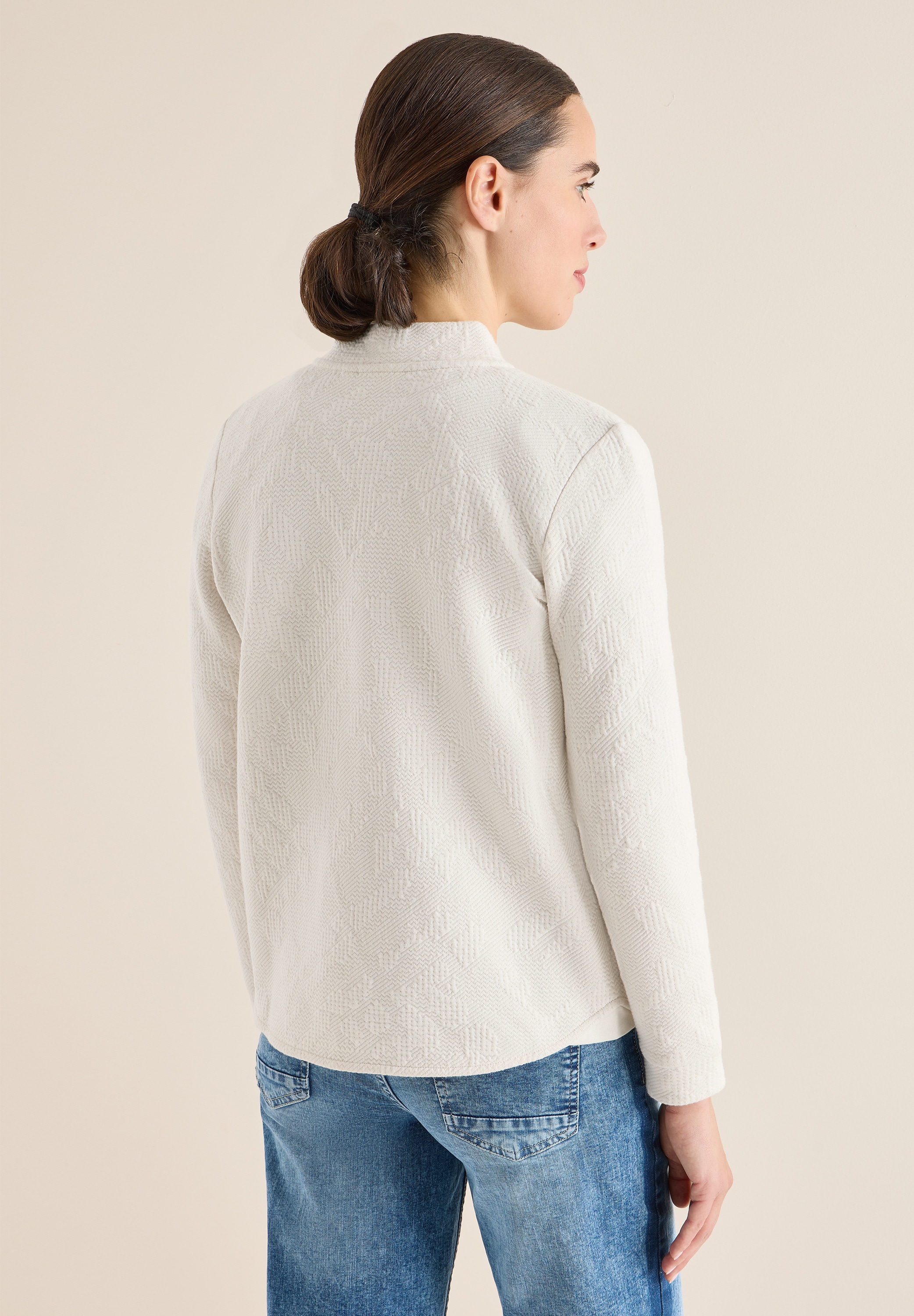 Cecil Cardigan mit Struktur-Muster