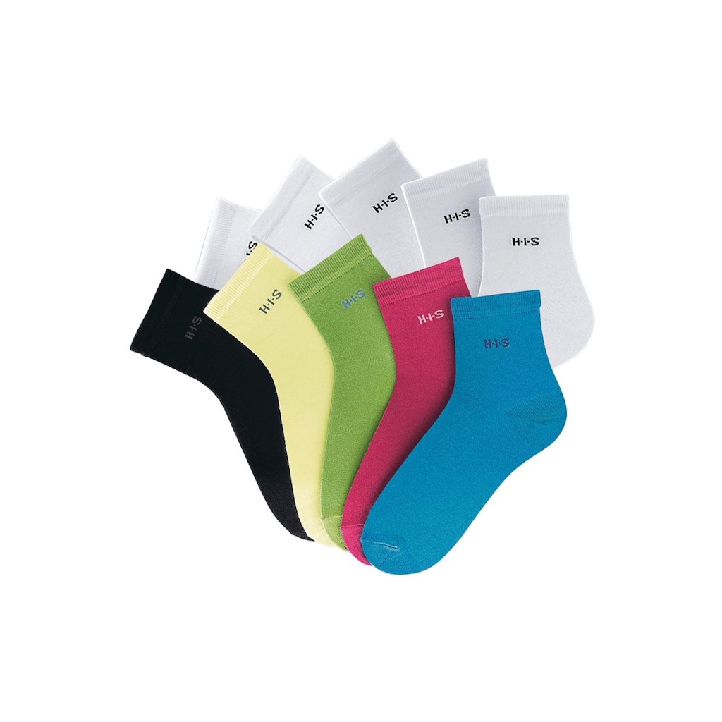 H.I.S Kurzsocken, (Set, 10 Paar)