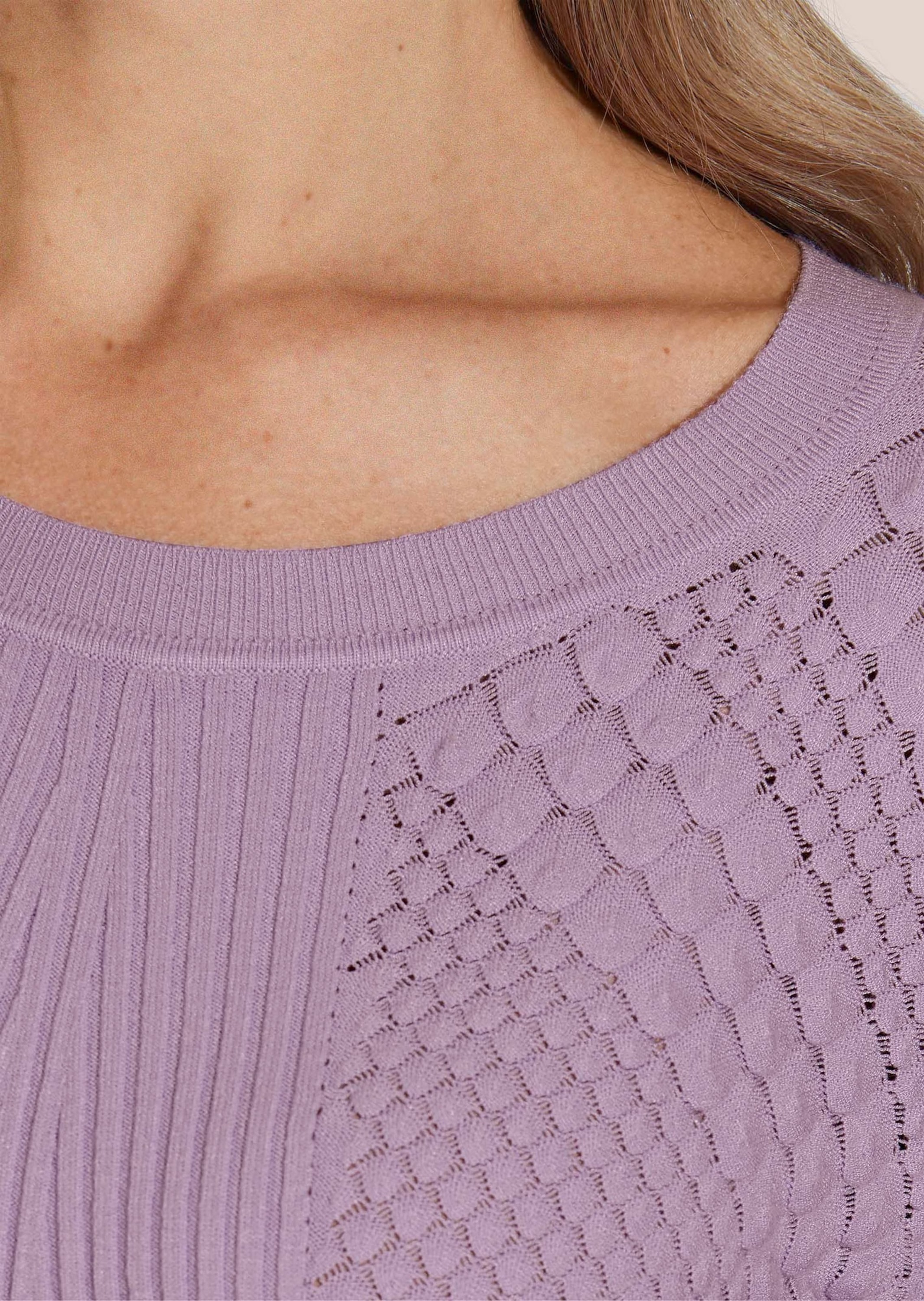 MADELEINE Longpullover »Pullover Rippstrickpullover«