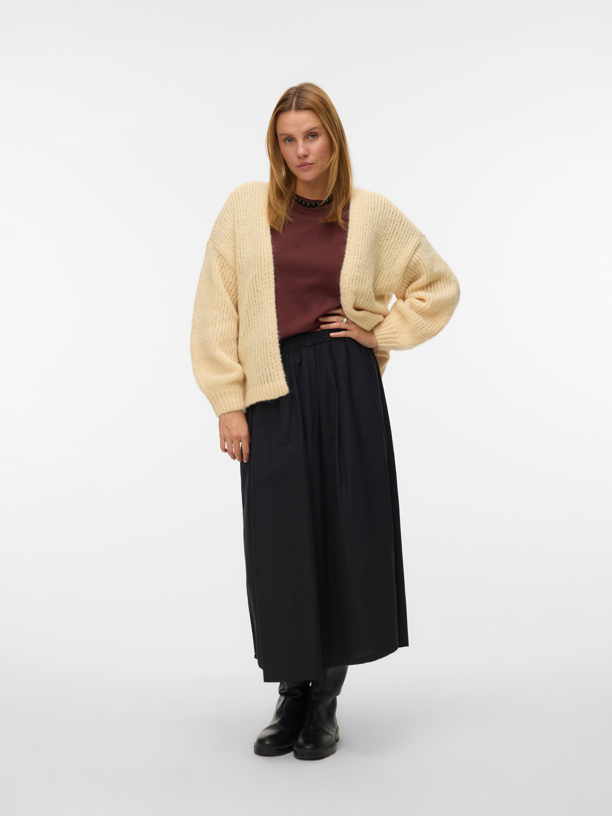 Thumbnail - Vero Moda "VMMAYBE LS OPEN CARDIGAN GA REP"