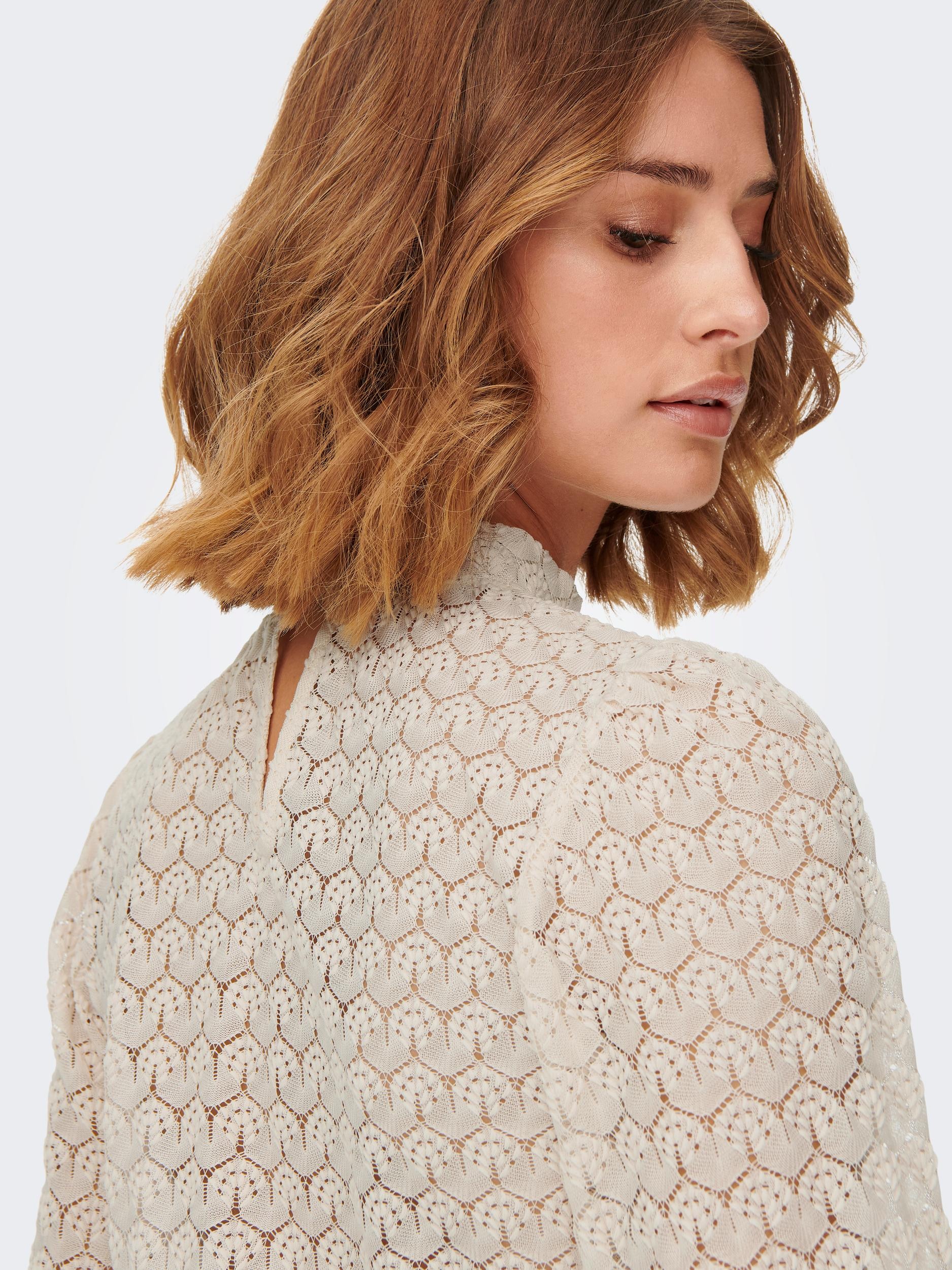 JDY Langarmshirt »JDYAVERY L/S LACE TOP JRS NOOS«